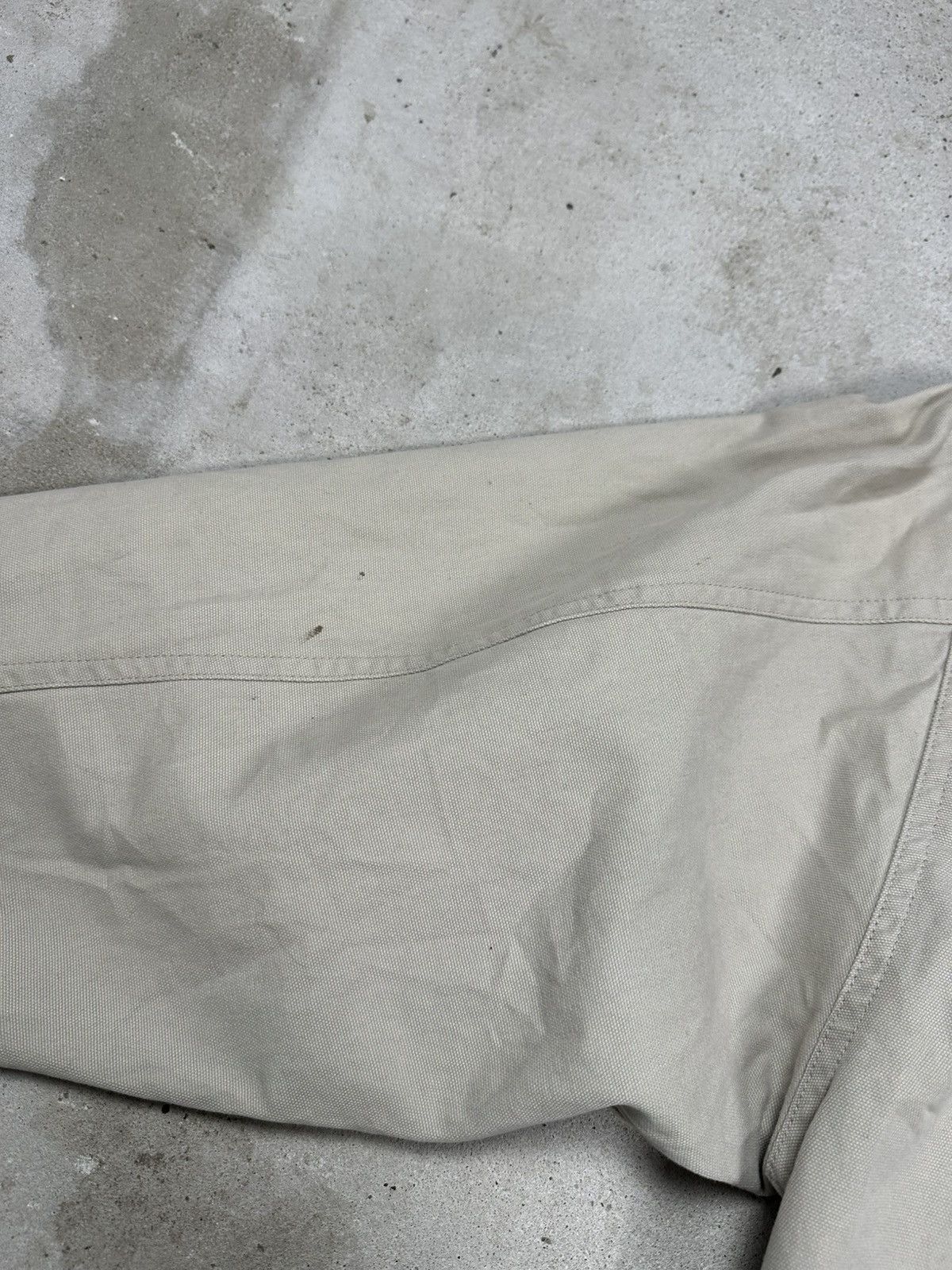 Carhartt × Vintage Vintage Y2K Detroit Style Beige Workwear Jacket Size US L / EU 52-54 / 3 - 10 Thumbnail