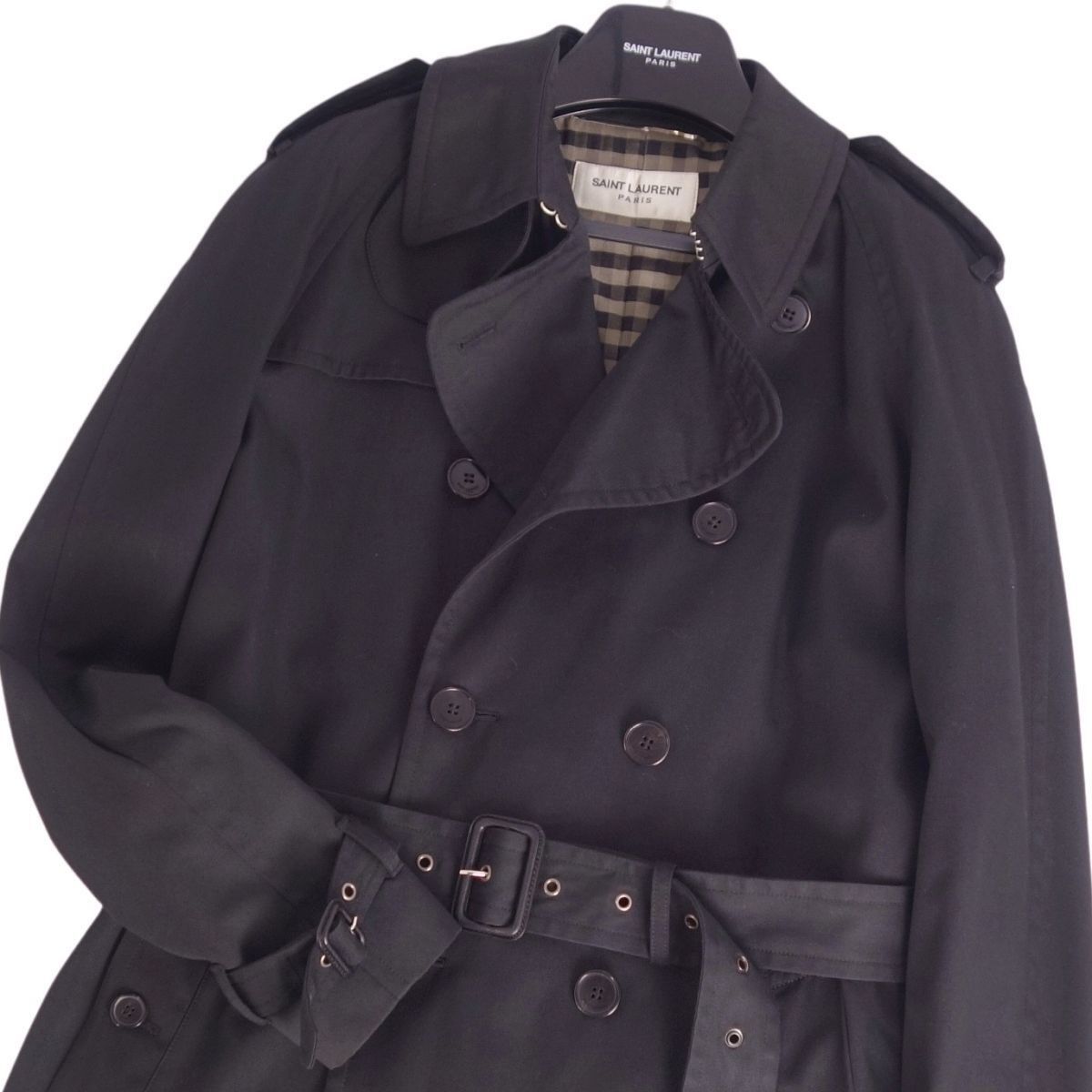 Saint Laurent Paris Saint Laurent Trench Caot Size US L / EU 52-54 / 3 - 4 Thumbnail