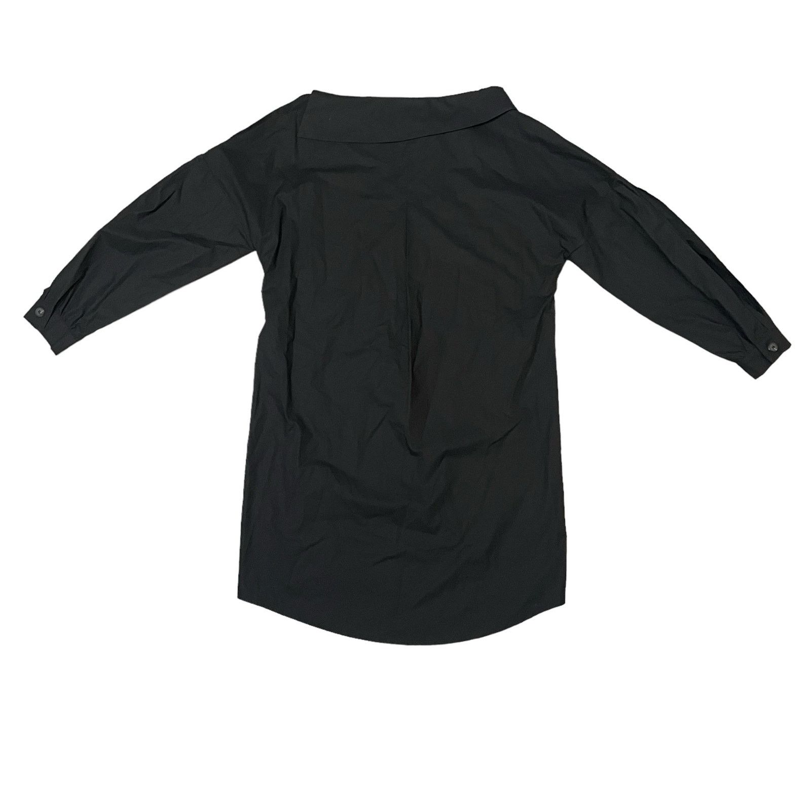 Other TELA Dress Split Sleeve Button Accents Black Minimalist XS Size XS / US 0-2 / IT 36-38 - 11 Thumbnail