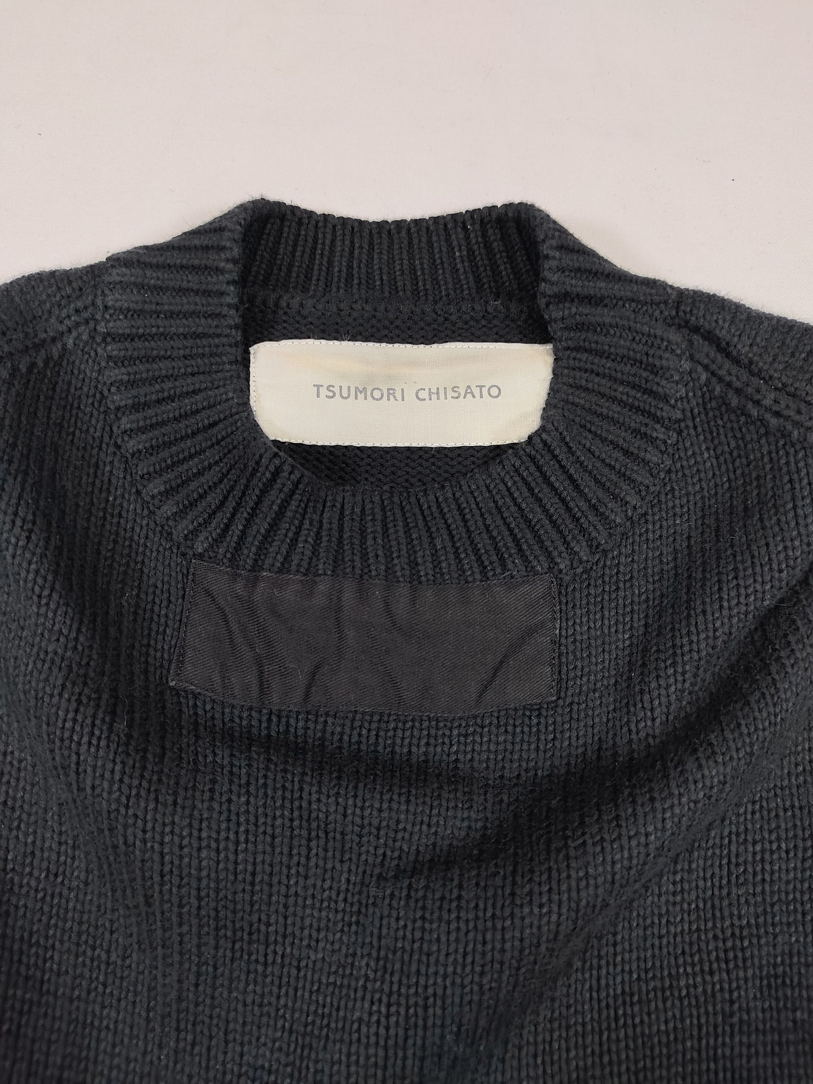 Tsumori Chisato Tsumori Chisato- Hybrid Layered Docking Knit Shirt Size M / US 6-8 / IT 42-44 - 5 Thumbnail