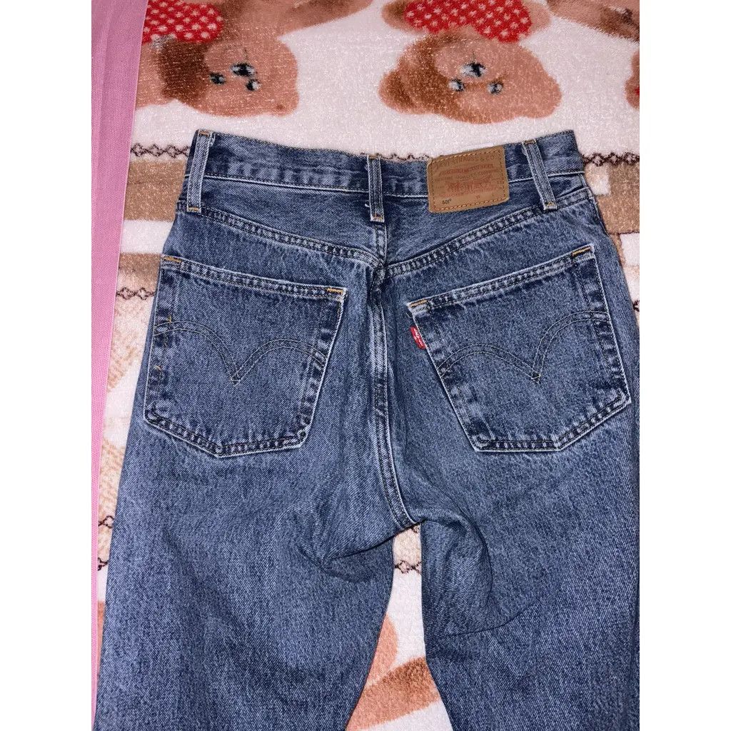 Levi's Levi’s Premium 501 Original Fit Jeans (W24 L28) Size 24" / US 00 / IT 34 - 3 Thumbnail