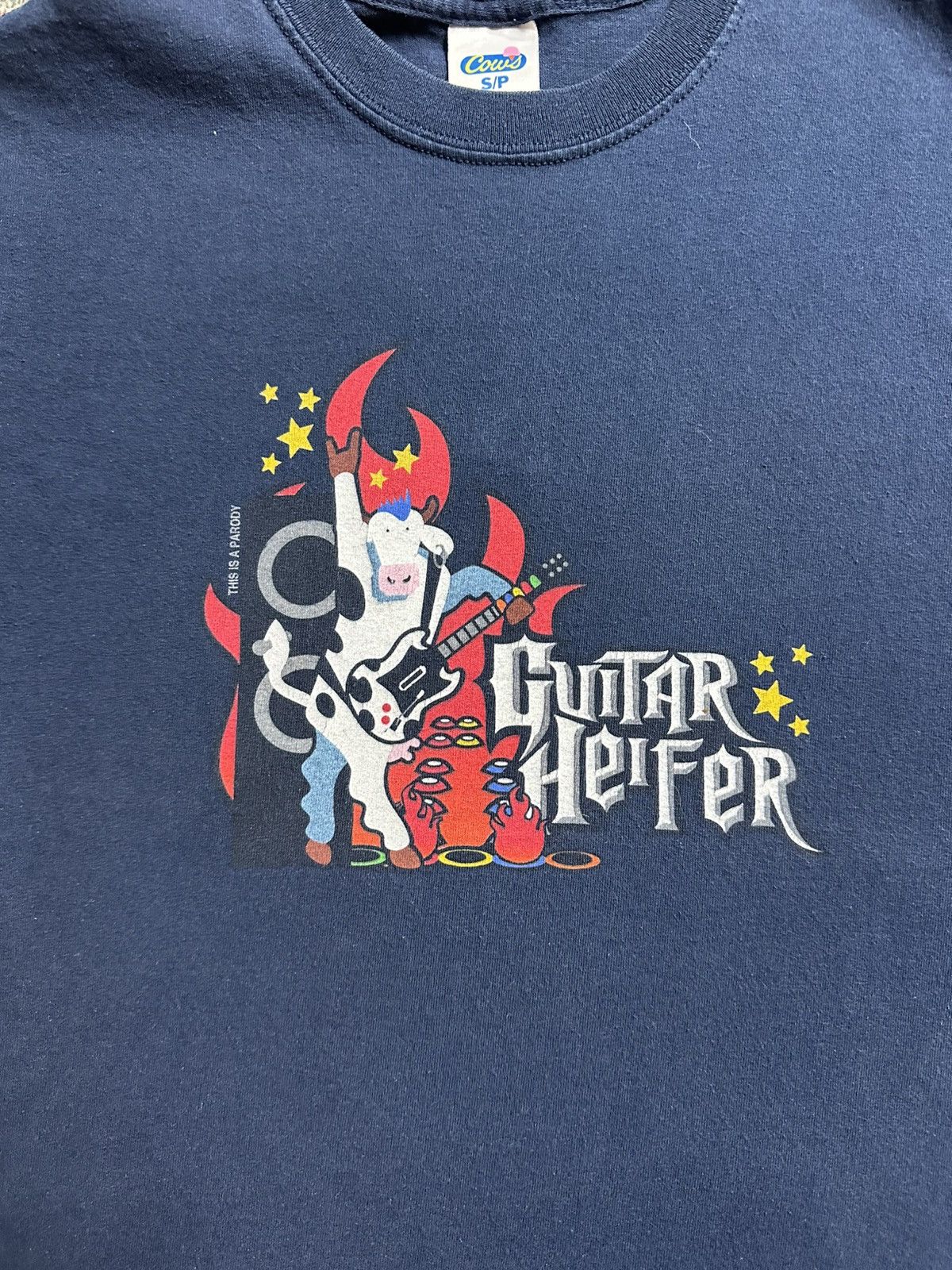 Vintage Vintage Cows Guitar Hero Parody T-shirt Small Size US S / EU 44-46 / 1 - 4 Thumbnail