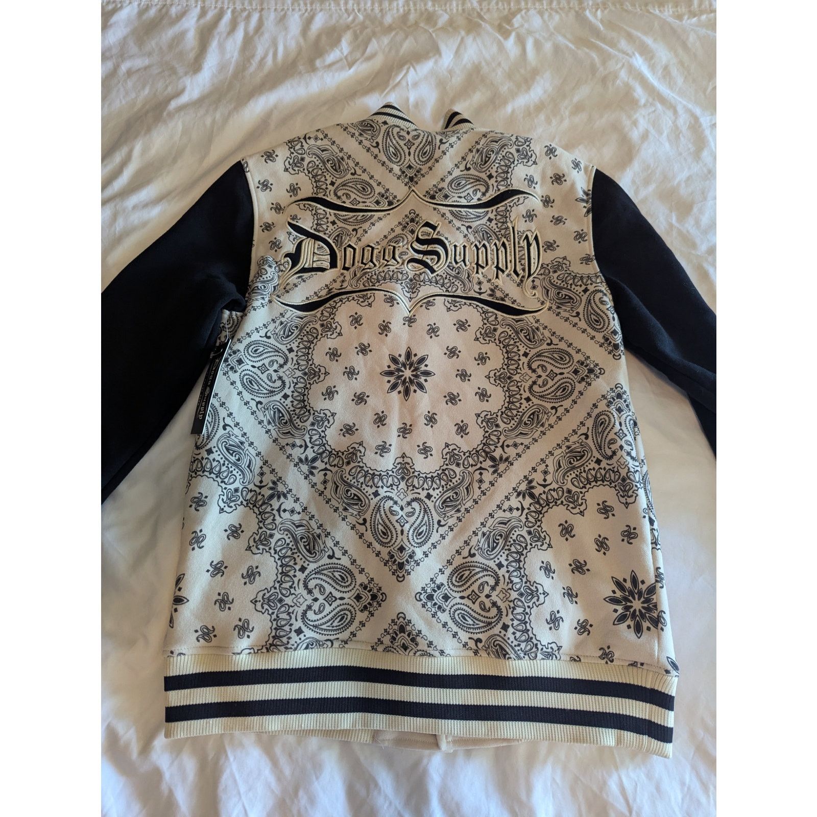 Supreme NWT Snoop Dogg Dogg Supply Paisley Varsity Jacket X-Small Size US XS / EU 42 / 0 - 2 Thumbnail