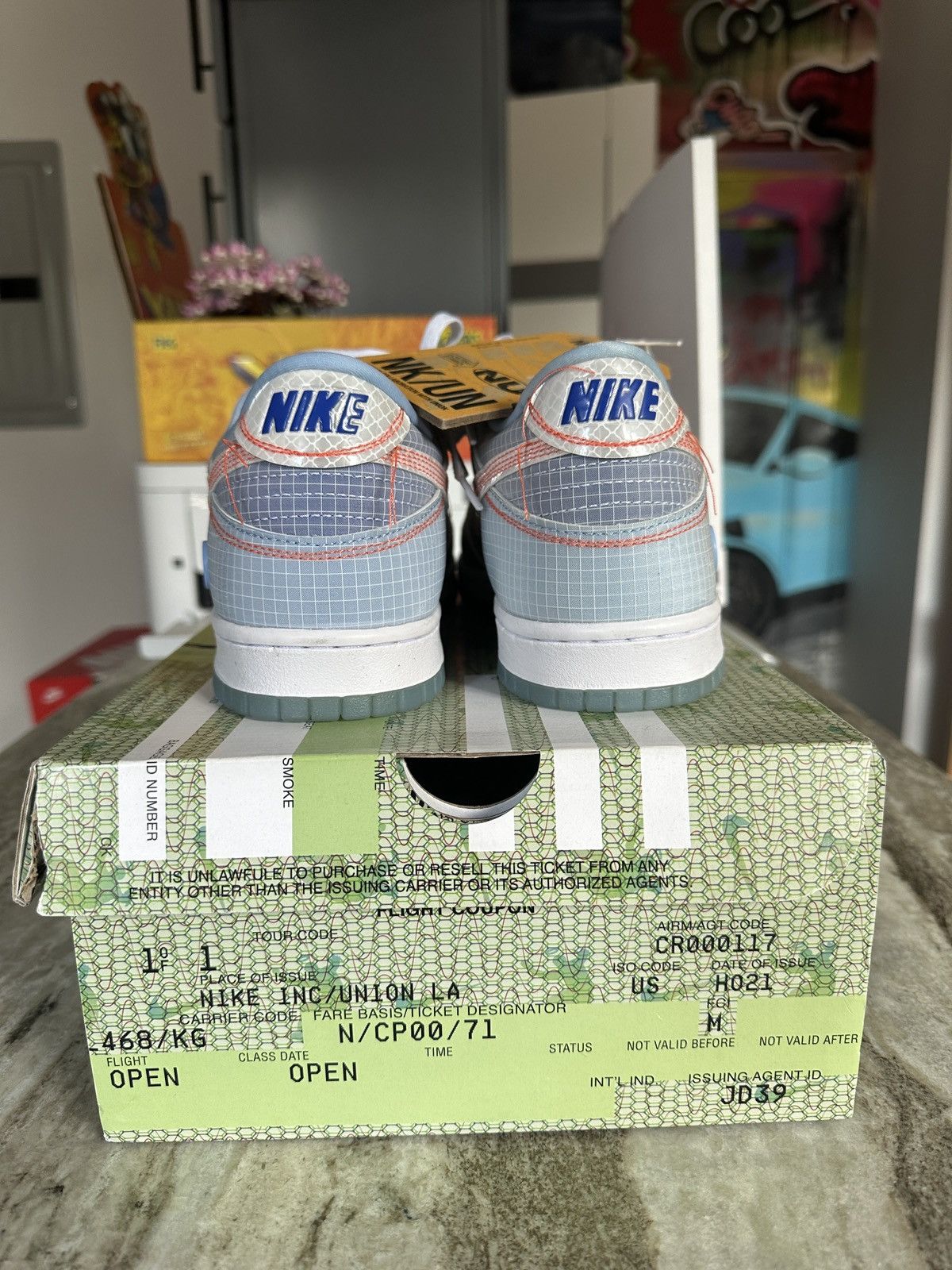 Nike × Union LA Nike union passport pack argon dunk size 11.5 Size US 11.5 / EU 44-45 - 3 Thumbnail