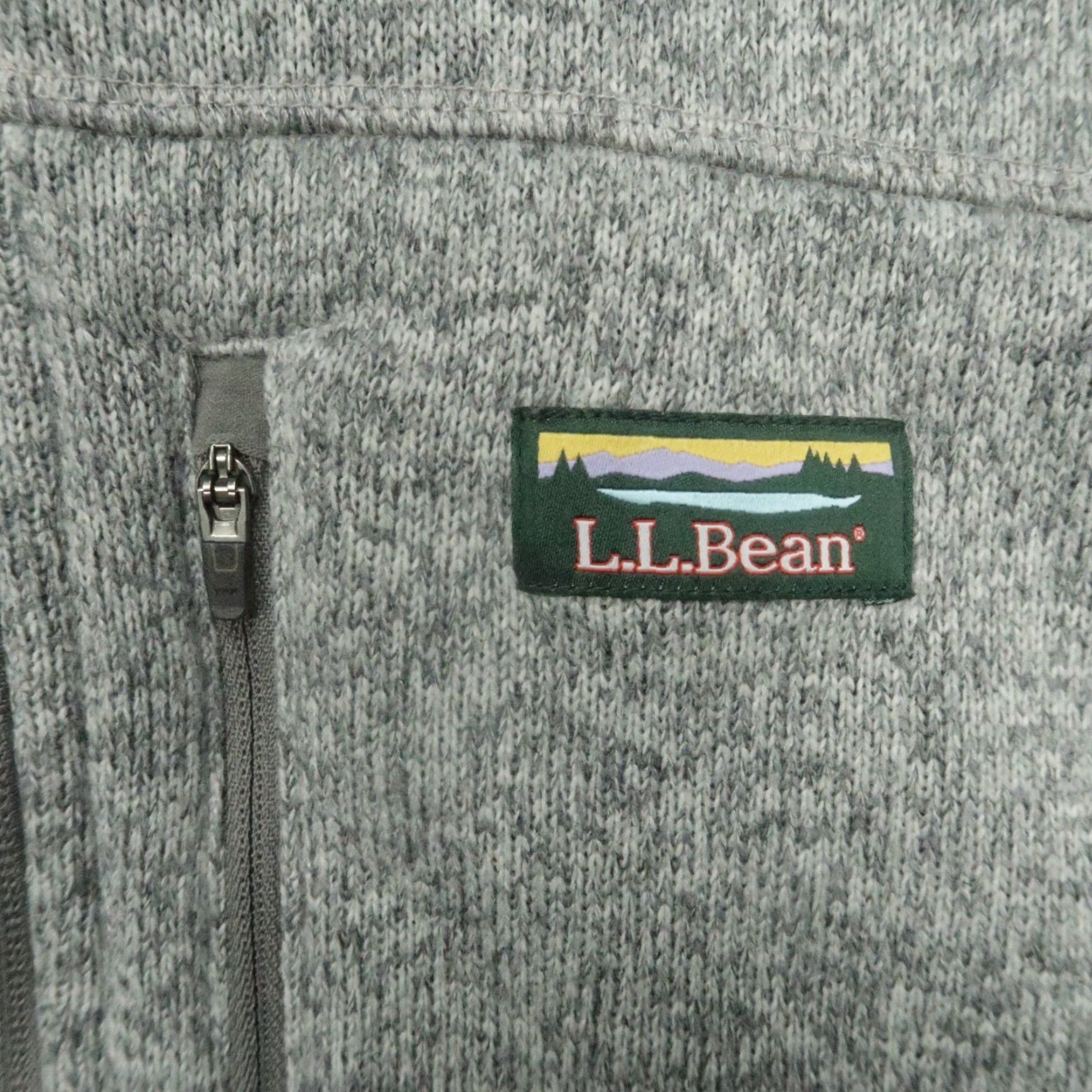 Vintage L.L. Bean Vest Men XL Regular Size Regular Fit Zip Pockets Full Zip Fleece Gray Polyester Winter Fall Spring Summer Casual Travel Workwear Overcoat Size US XL / EU 56 / 4 - 4 Thumbnail