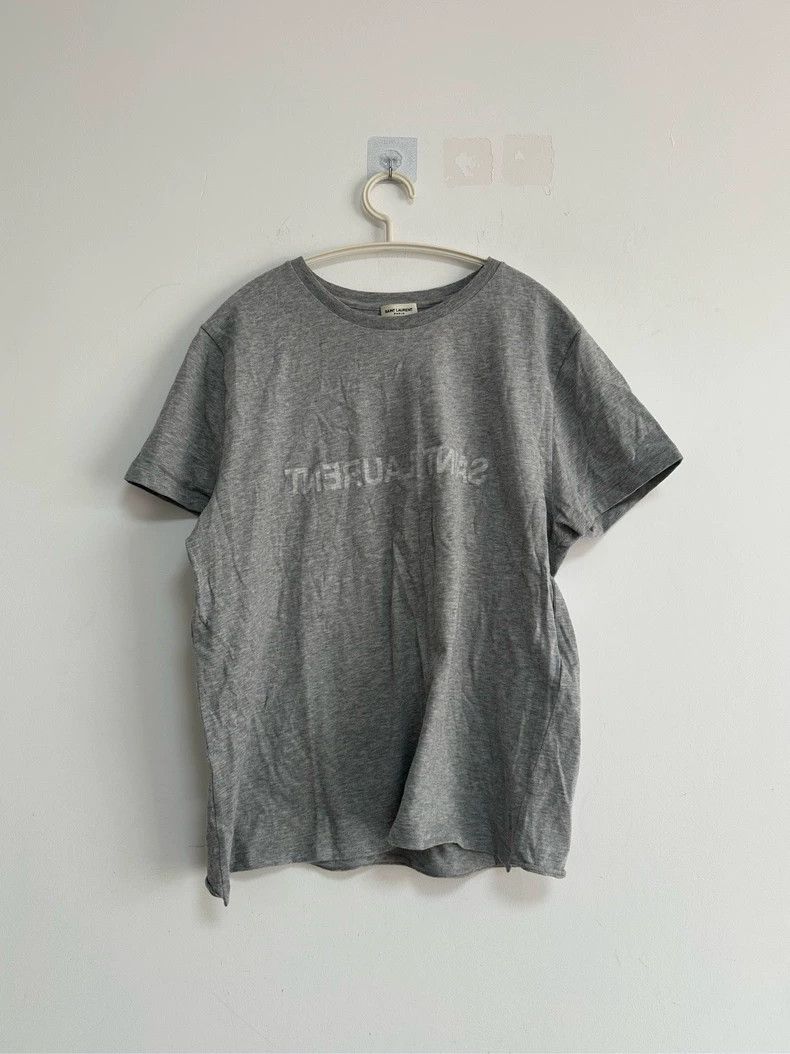 Saint Laurent Paris Saint Laurent Classic Gray T-Shirt XXL-2505 Size US XXL / EU 58 / 5 - 1 Thumbnail