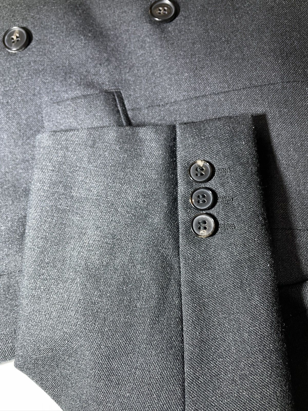 Comme des Garcons Homme Plus × Japanese Brand Comme des Garçons Homme Plus Double Breasted Jacket Size 40R - 8 Thumbnail