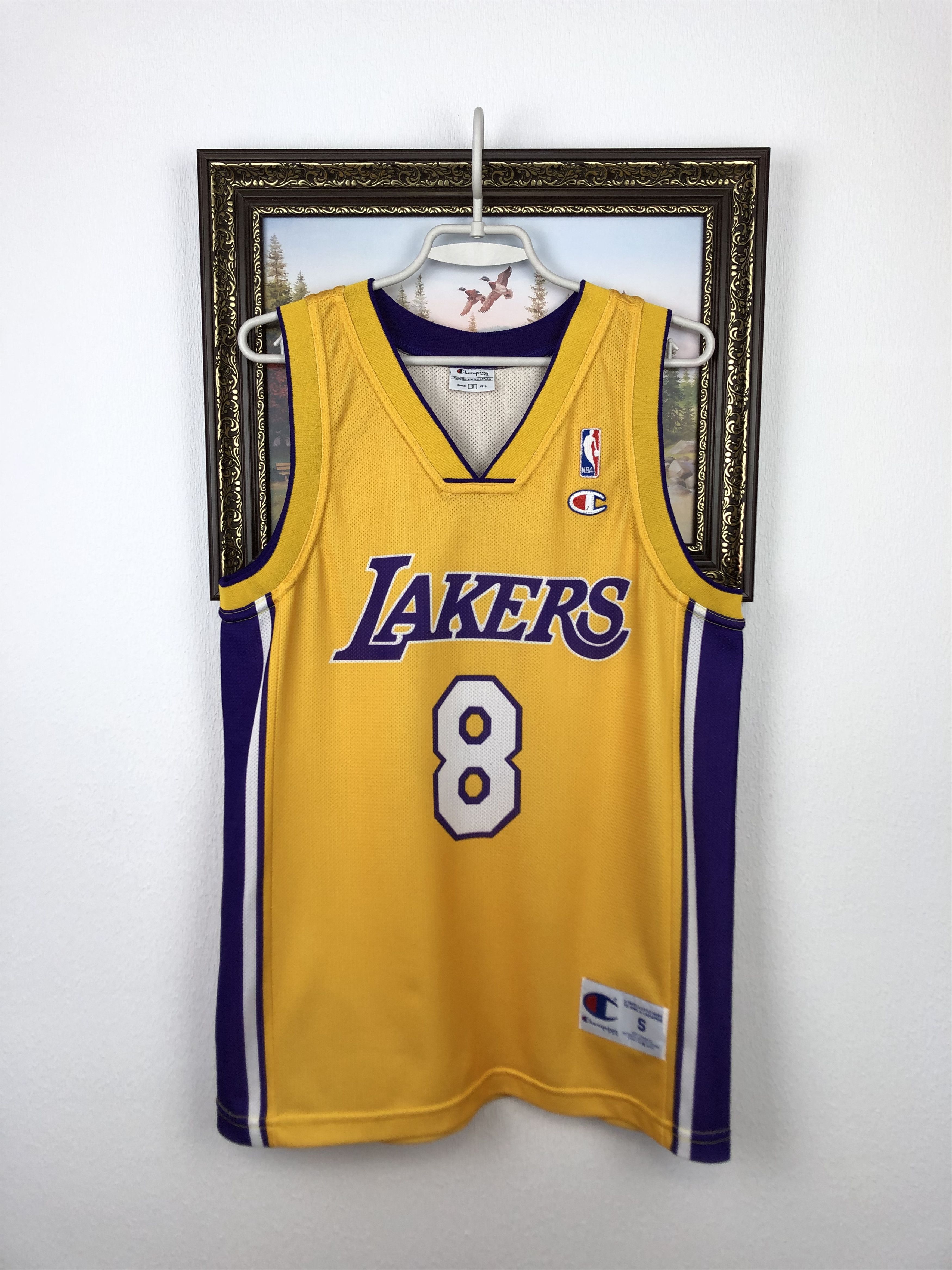 Champion Vintage Champion Los Angeles Lakers NBA Bryant Jersey Mens Size US S / EU 44-46 / 1 - 1 Thumbnail