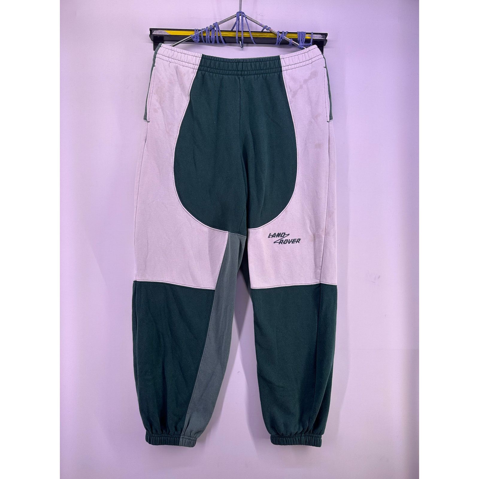 Pacsun Vintage Land Rover Green White Sweatpants Size Medium Pacsun Size US 34 / EU 50 - 1 Thumbnail