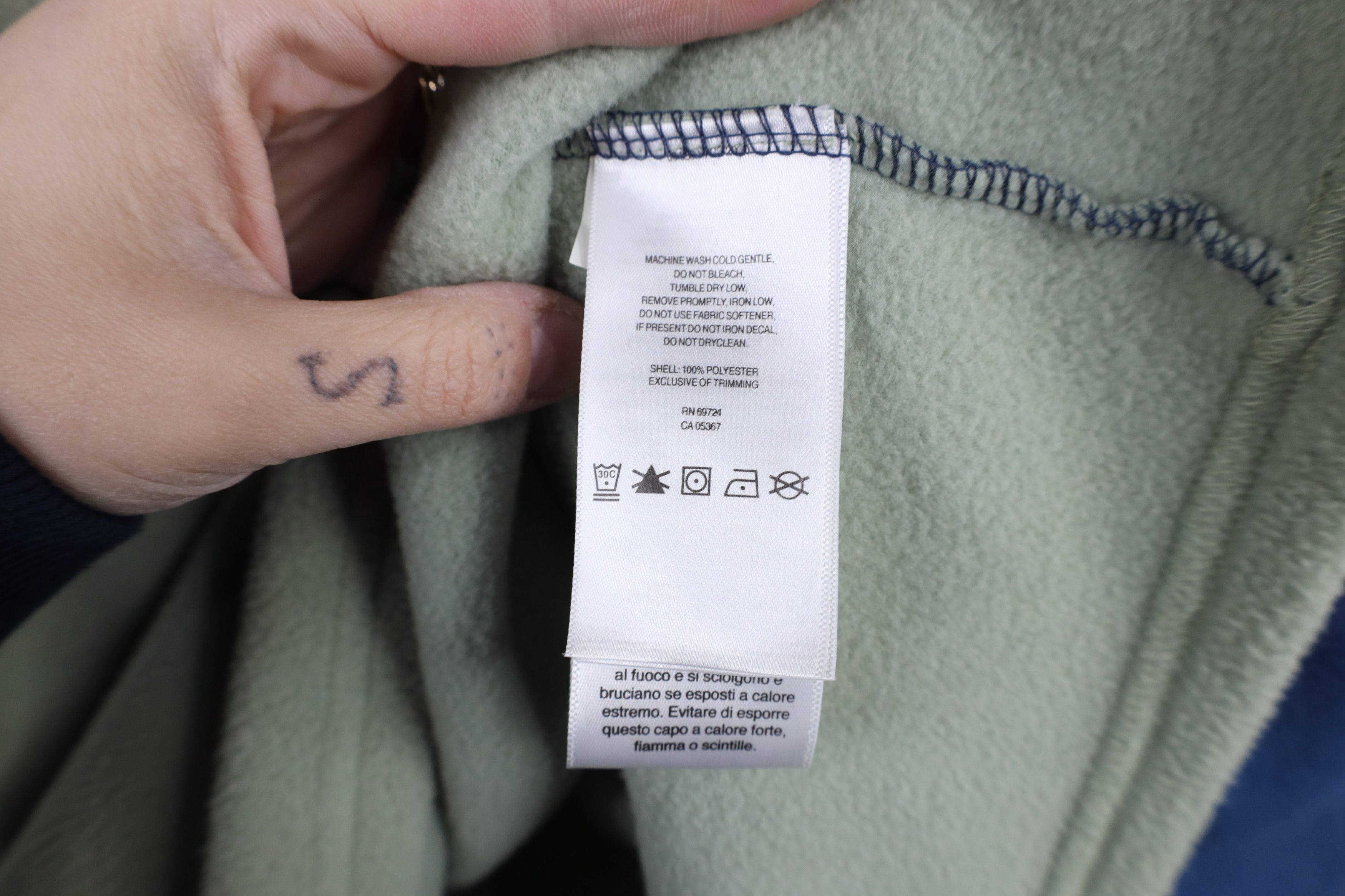 Columbia Columbia PFG Color Block Snap Button Fleece Pullover Sweater Size US XL / EU 56 / 4 - 10 Thumbnail