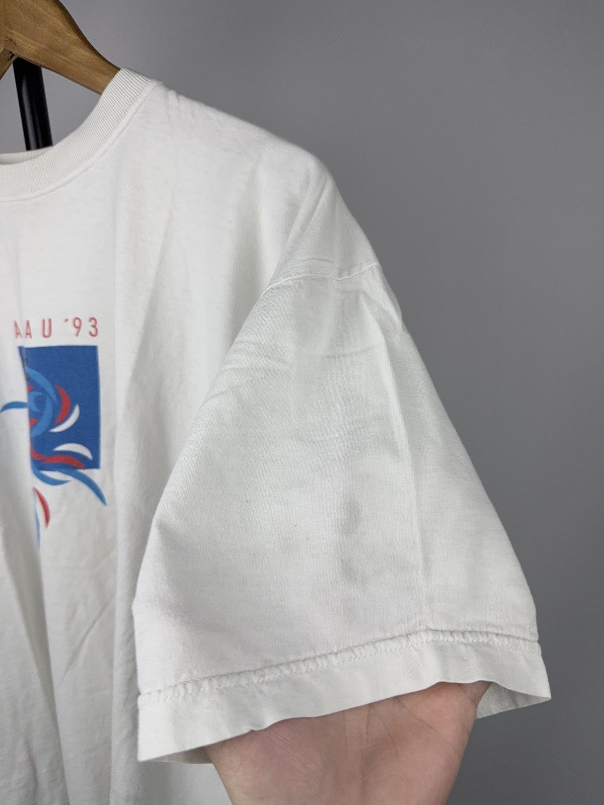 Vintage Vintage Aarau 1993 Swiss Concert Graphic T-Shirt Laurel Size US M / EU 48-50 / 2 - 12 Thumbnail