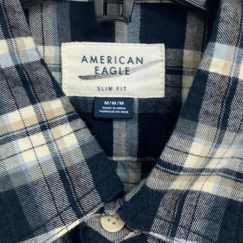 American Eagle Outfitters 2 New American Eagle Mens Medium Slim Fit Button Up Shirts Size US M / EU 48-50 / 2 - 3 Thumbnail