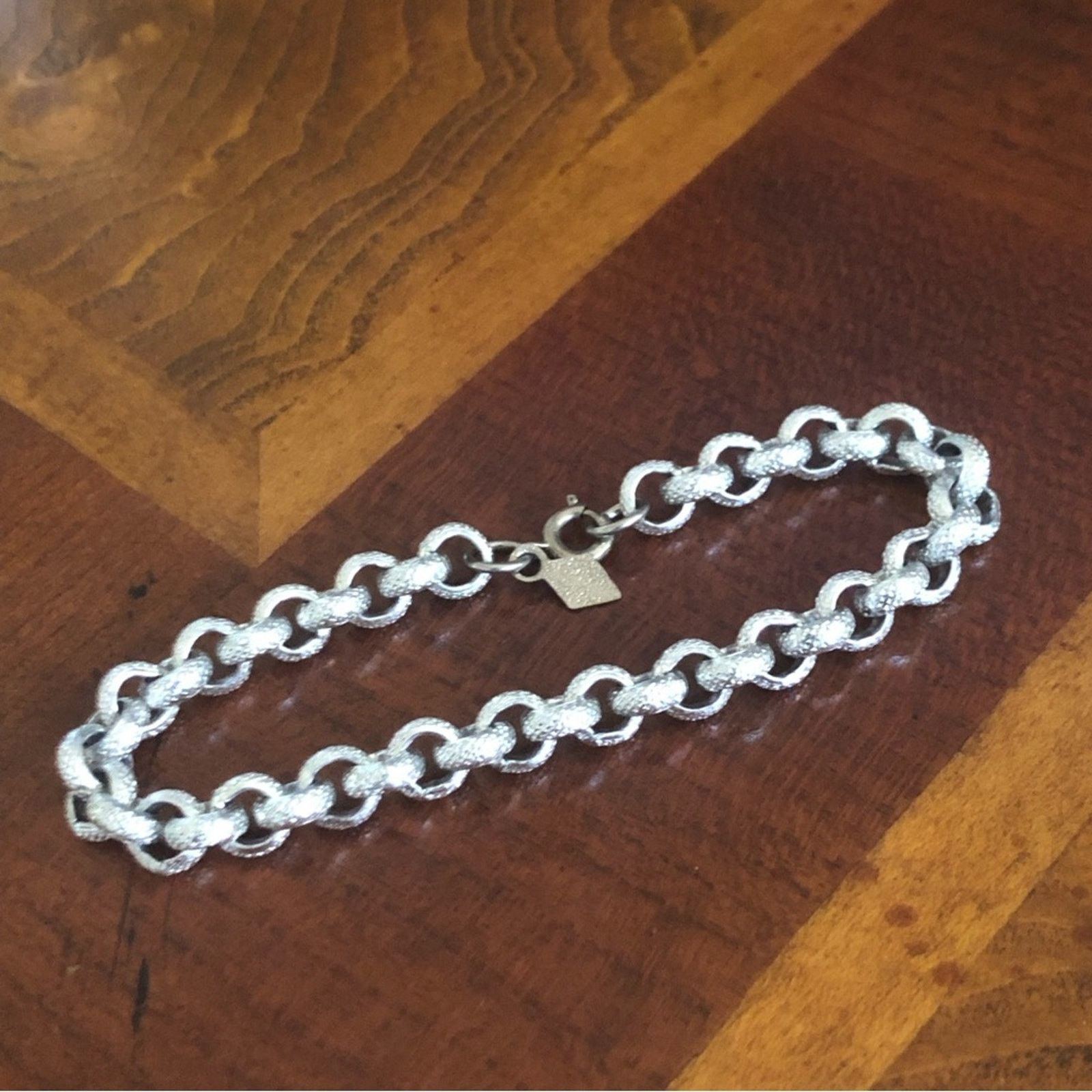 Vintage Vintage Sarah Coventry aluminum link bracelet Size ONE SIZE - 4 Thumbnail