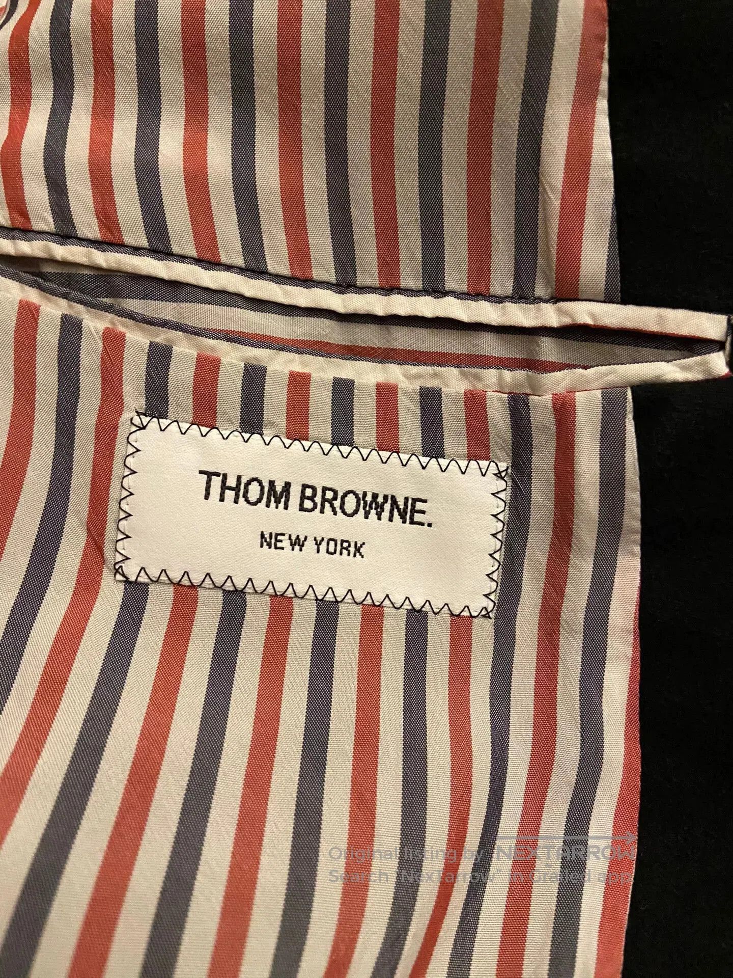 Thom Browne thom browne black tailored blazer with edging. Size US M / EU 48-50 / 2 - 7 Thumbnail
