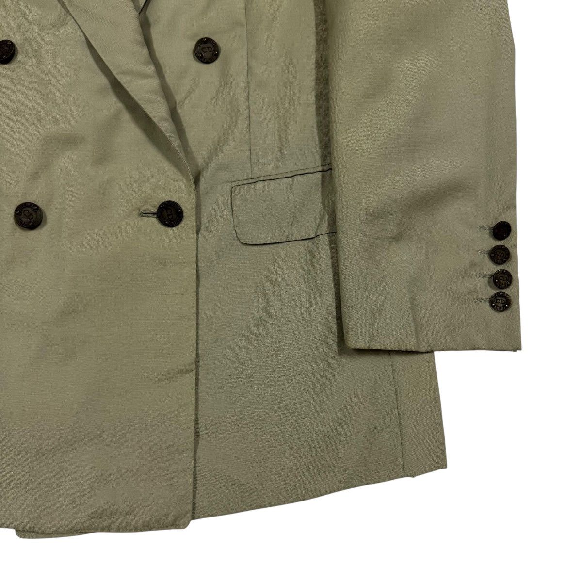 Christian Dior Monsieur Vtg🔥Christian Dior Monsieur Blazer Double Breasted Size 44L - 11 Thumbnail