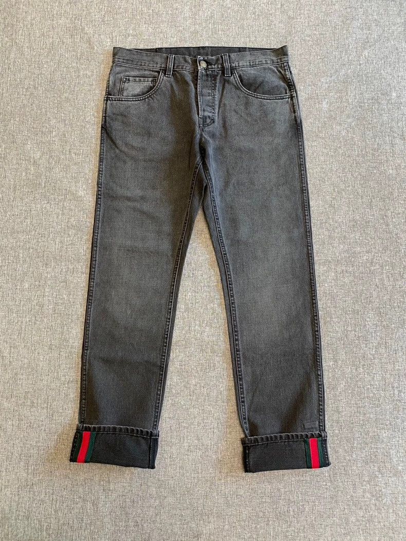Gucci Gucci Striped woven jeans 2502-Nextarrow Size US 32 / EU 48 - 1 Thumbnail