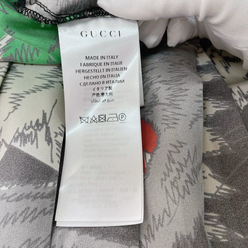 Gucci Gucci Mulberry silk print dress 2504-Nextarrow Size XS / US 0-2 / IT 36-38 - 8 Thumbnail