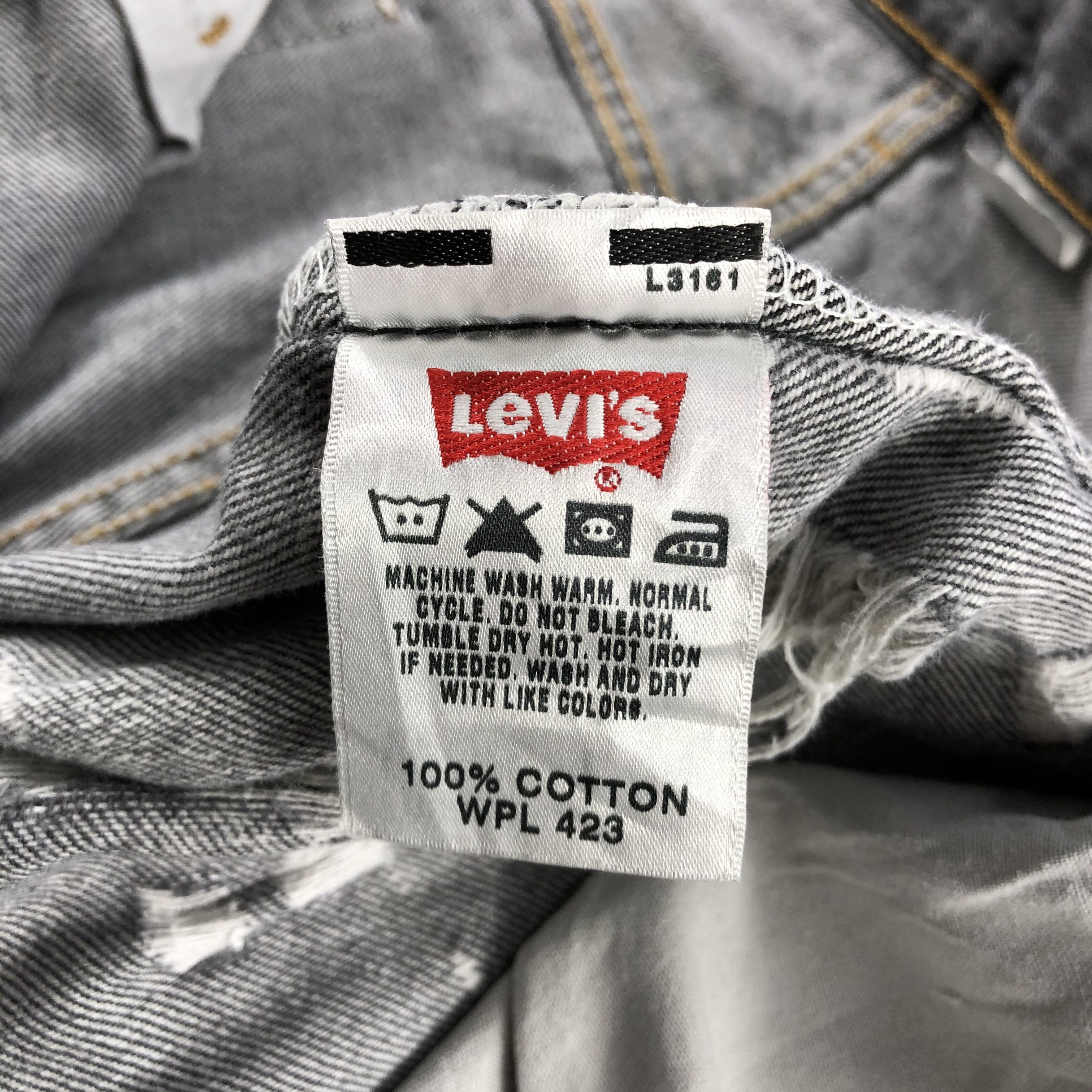 Levi's Vintage 90s Levis 501 Jeans-JM2667 Size US 37 - 17 Thumbnail