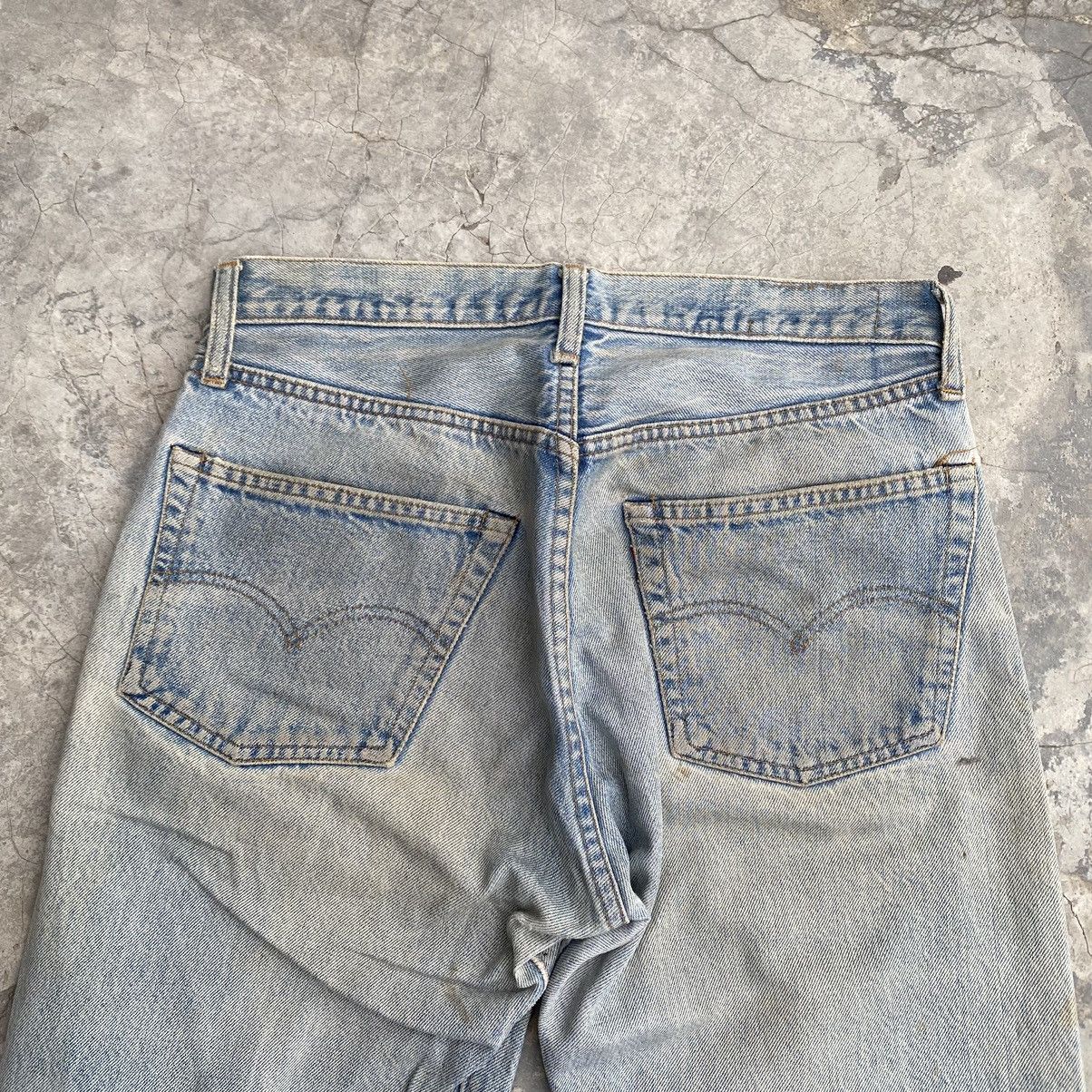 Levi's Vintage Clothing 85’ Button No 6 distressed jeans LV005 Size US 31 - 4 Thumbnail