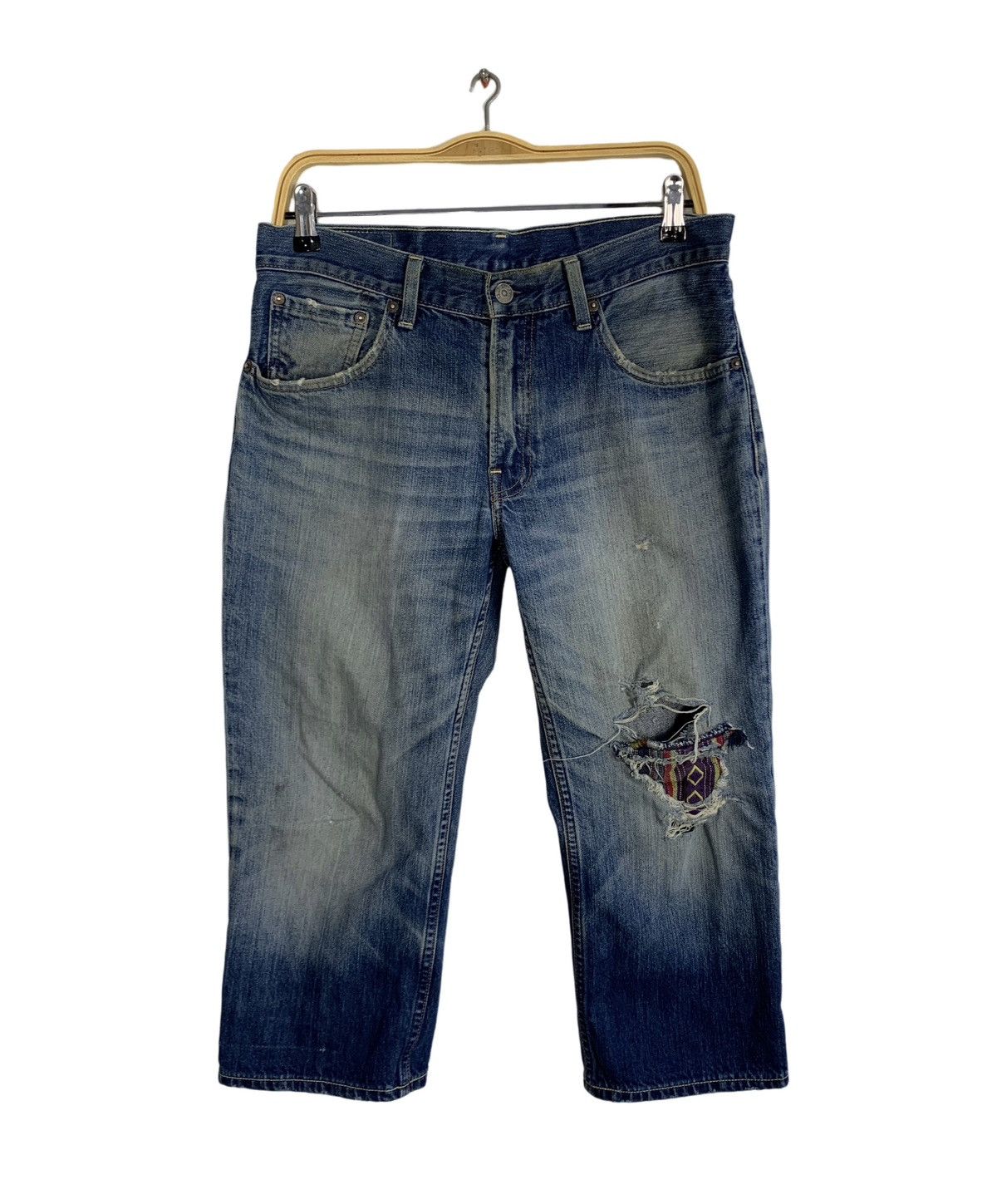 Levi's Levis Strauss Lot 502 Indigo Distressed Denim Straight Cut Size US 32 / EU 48 - 1 Thumbnail