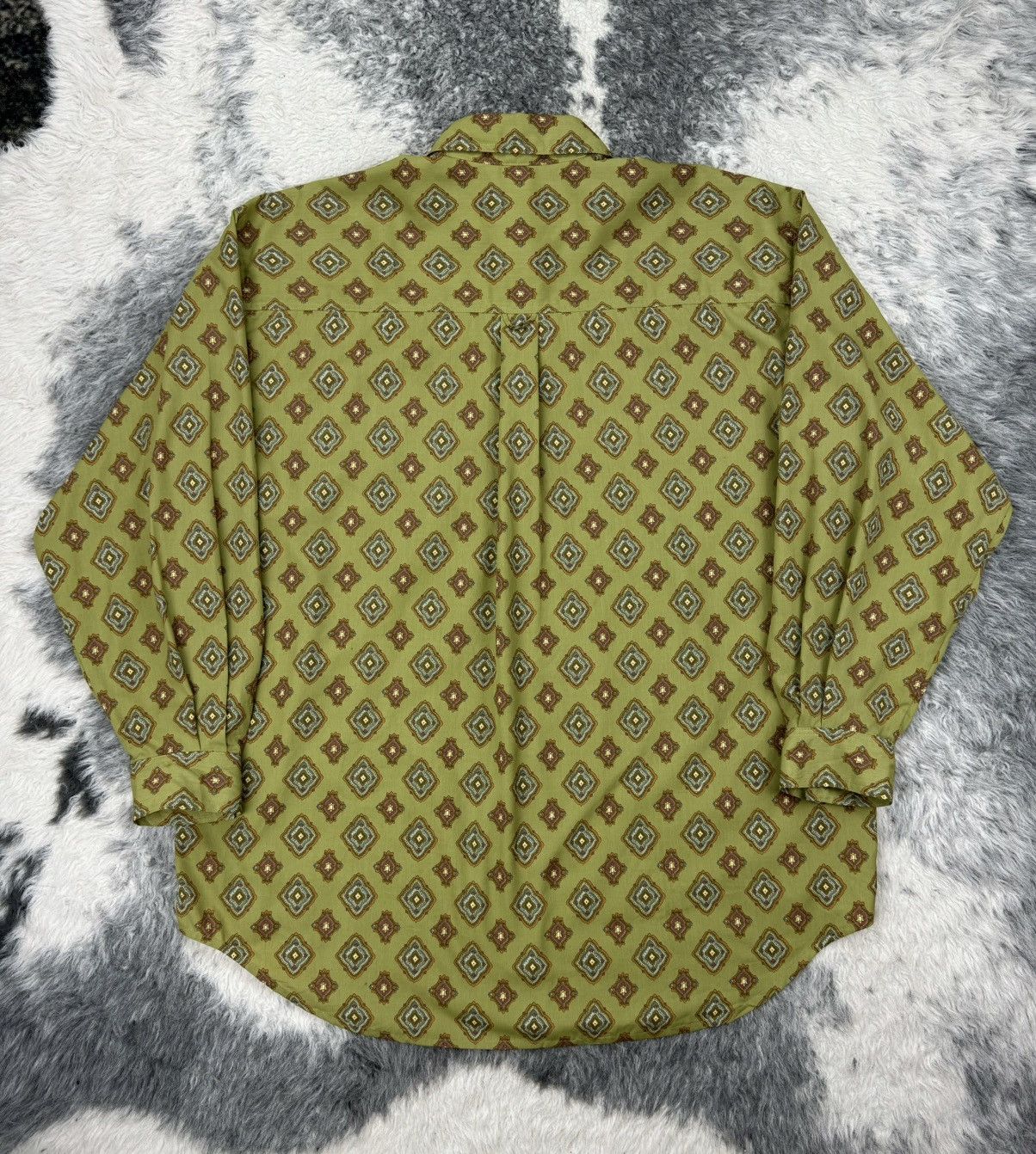 Burberry Vintage Baggy 80s BURBERRYS Classic Pattern Button Ups Size XL / US 12-14 / IT 48-50 - 14 Thumbnail