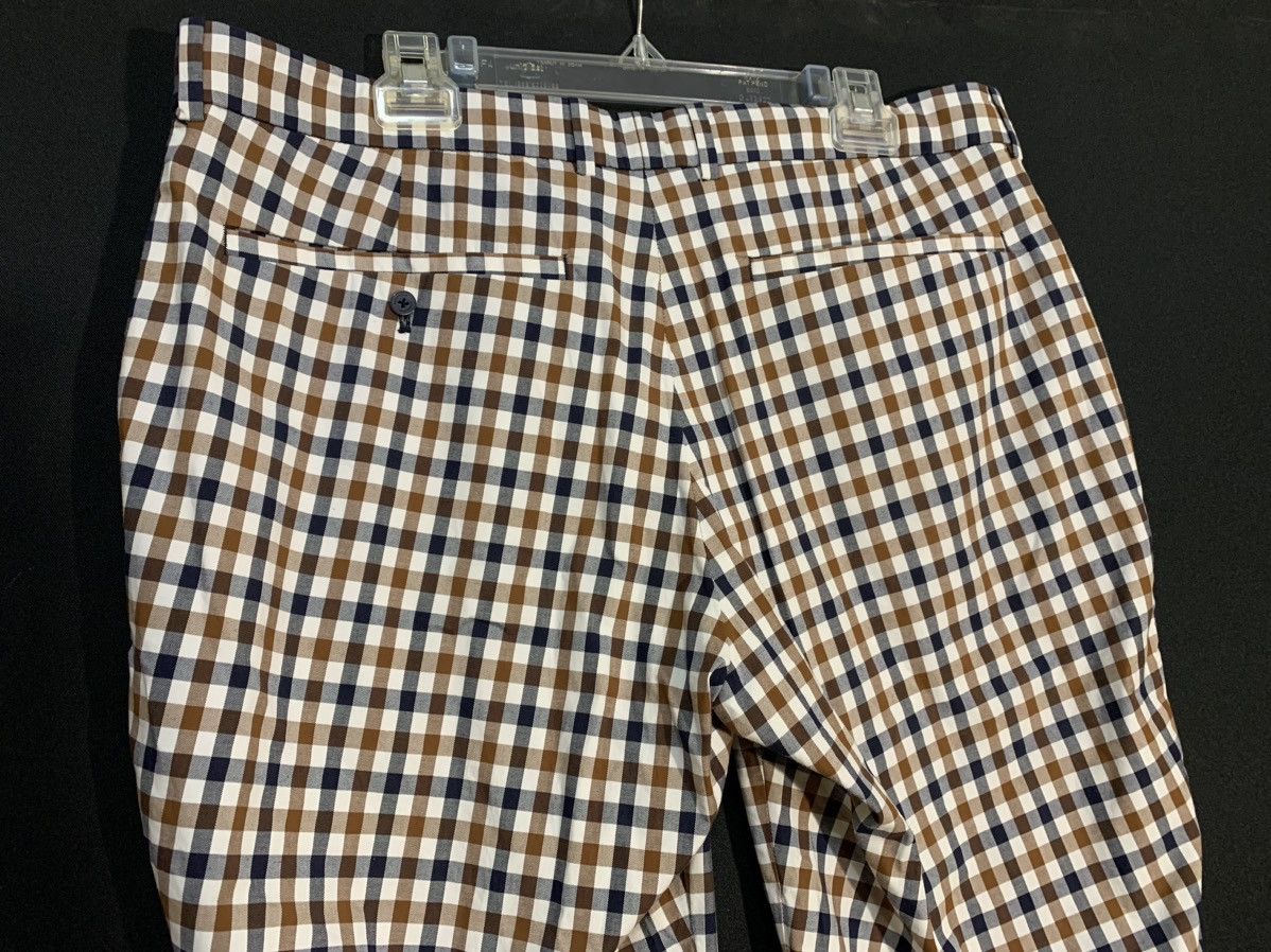 Aquascutum Aquascutum Golf Full Checked Pants Men Size 36 Size US 36 / EU 52 - 4 Thumbnail