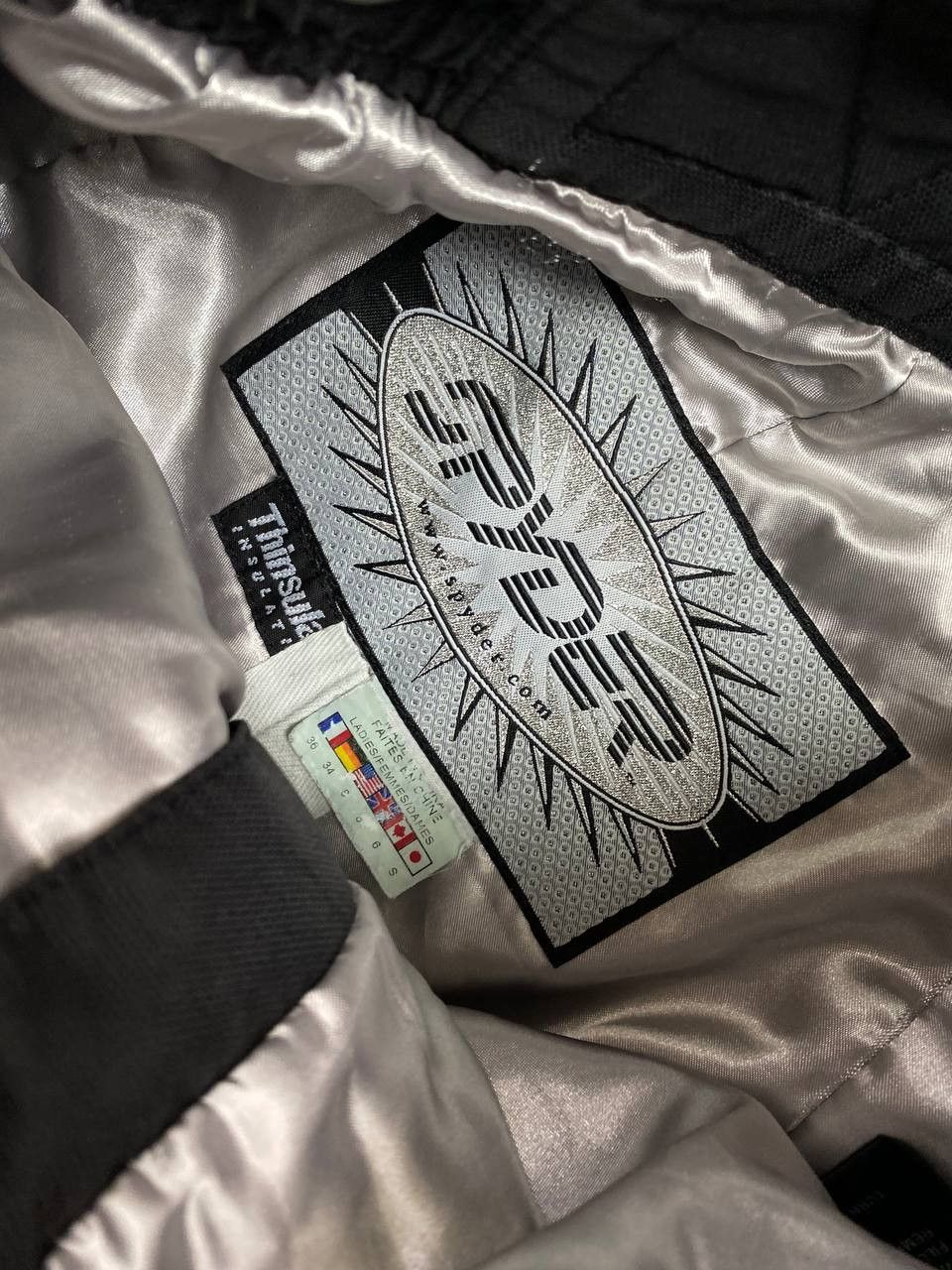 Spyder Y2K Spyder black winter gorpcore ski/snow pants mens Size US 36 / EU 52 - 2 Thumbnail