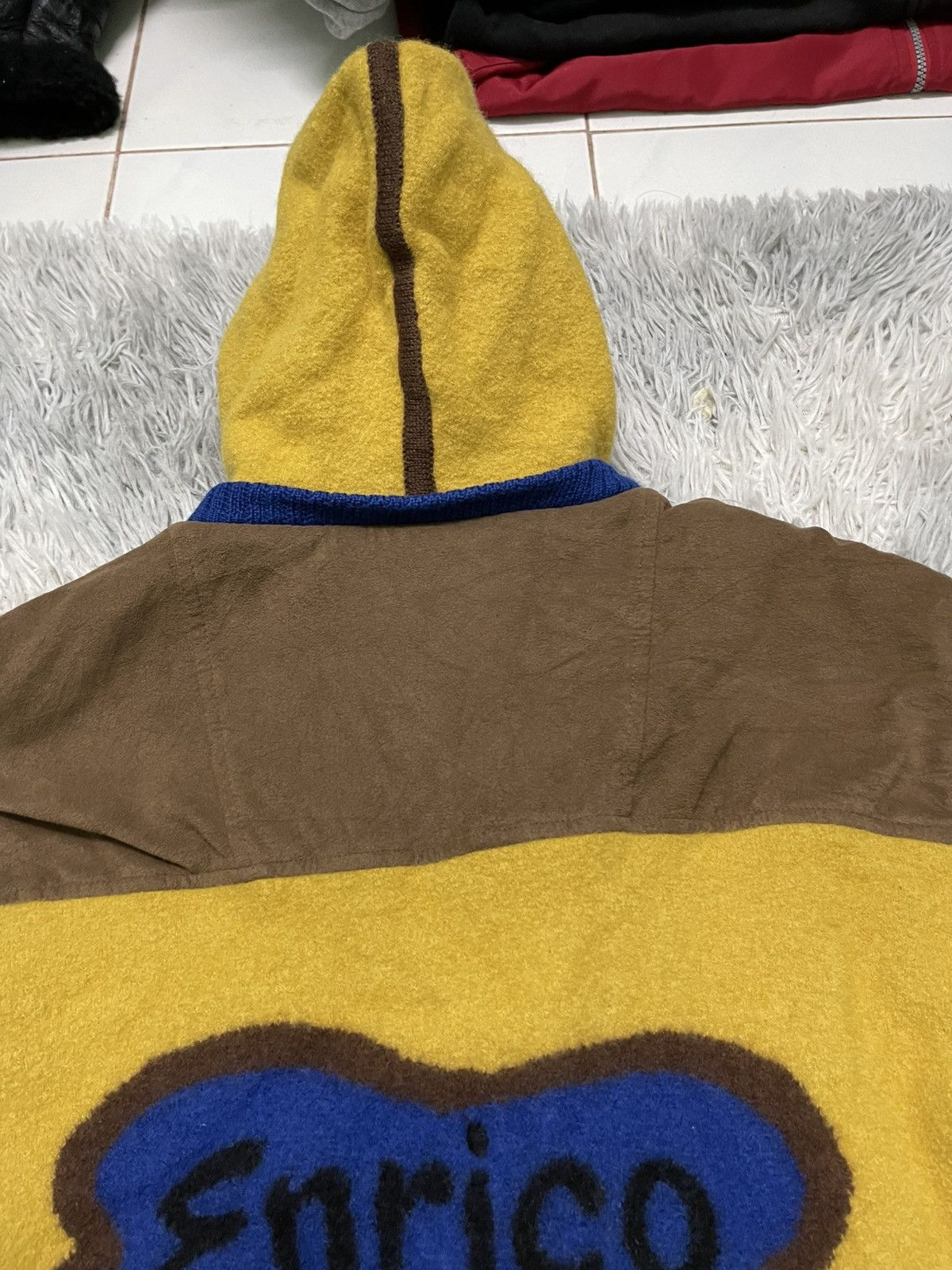 Enrico Coveri × Japanese Brand 90s ENRICO COVERI WOOL ZIPPER HOOD JACKET RARE Size US S / EU 44-46 / 1 - 19 Thumbnail