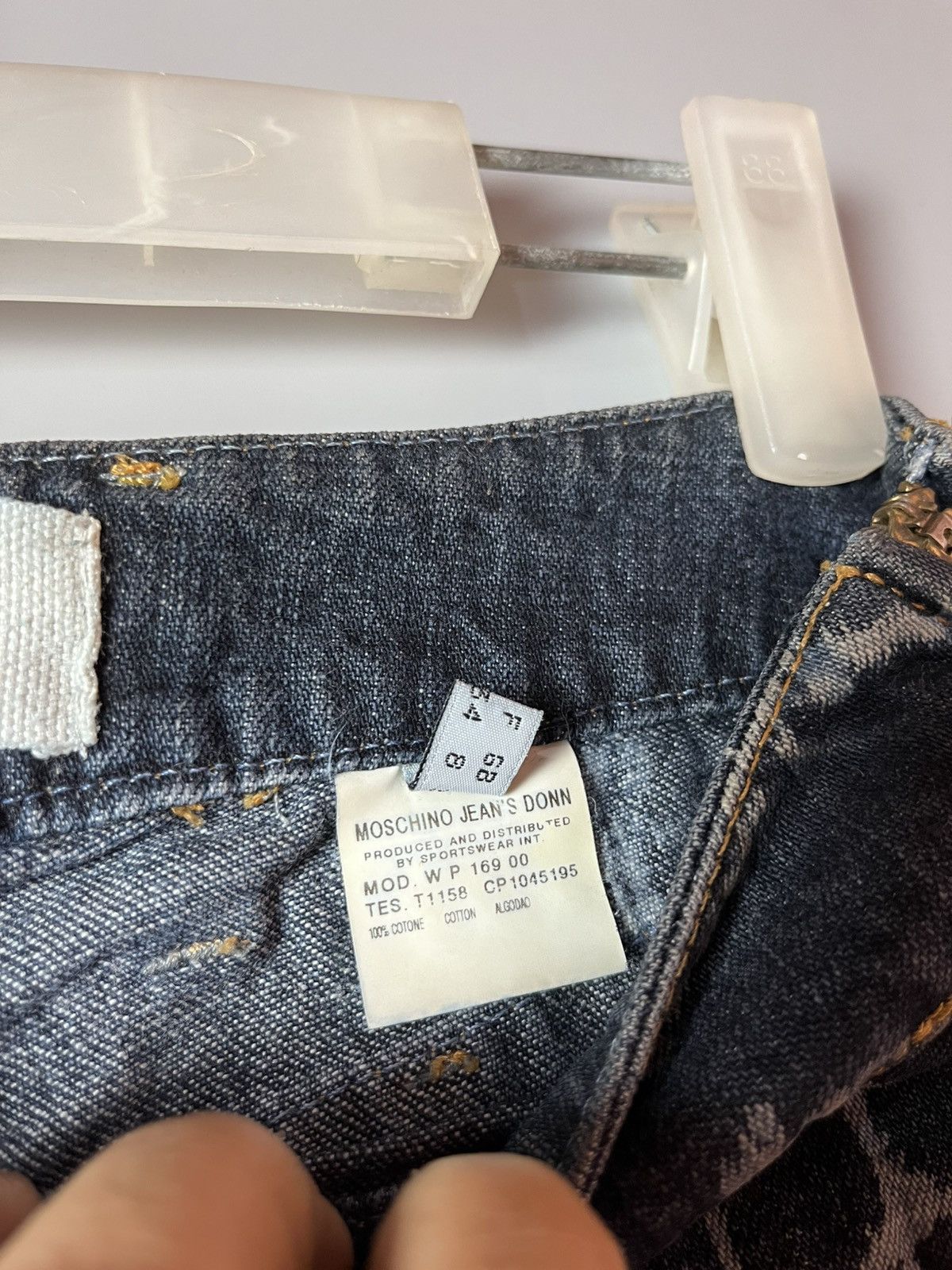 Moschino Moschino jeans archived 90’s graffiti Y2k wide jeans Size 28" / US 6 / IT 42 - 5 Thumbnail
