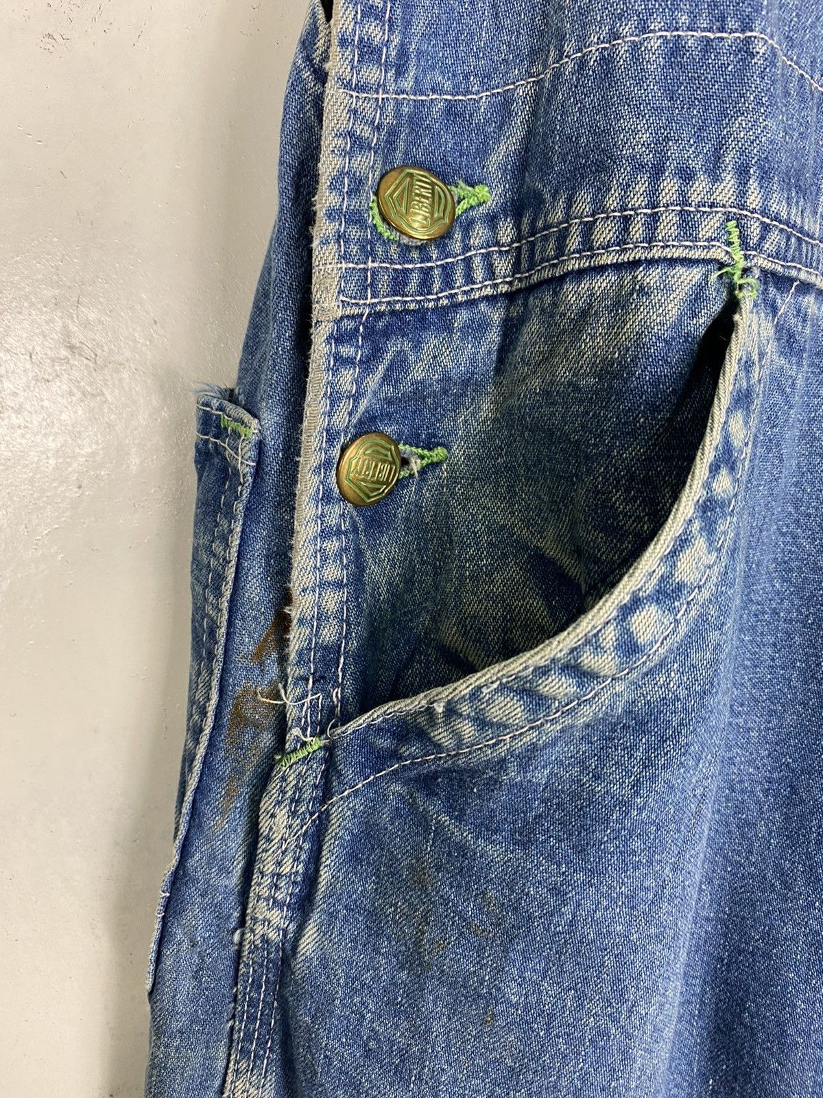 Japanese Brand Vintage Liberty Overall Denim Size US 28 / EU 44 - 10 Thumbnail