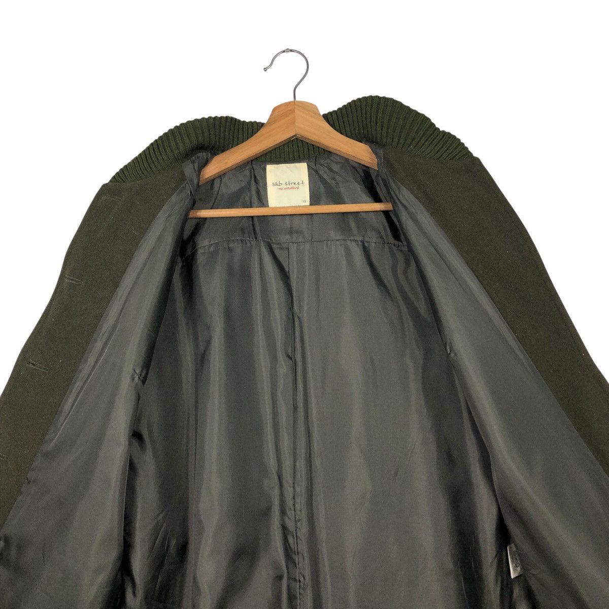 Japanese Brand Vintage Wool Button Jacket Military Sab Street Issey Miyake Size US M / EU 48-50 / 2 - 15 Thumbnail