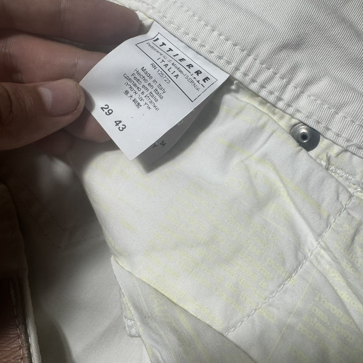 John Galliano vintage john galliano jeans with big logo womens pants Size 29" - 12 Thumbnail
