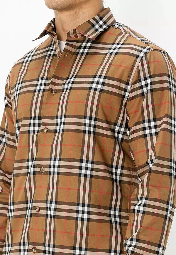 Burberry o1w1db10226 Shefford Casual Shirt In Multicolor Size US M / EU 48-50 / 2 - 4 Thumbnail