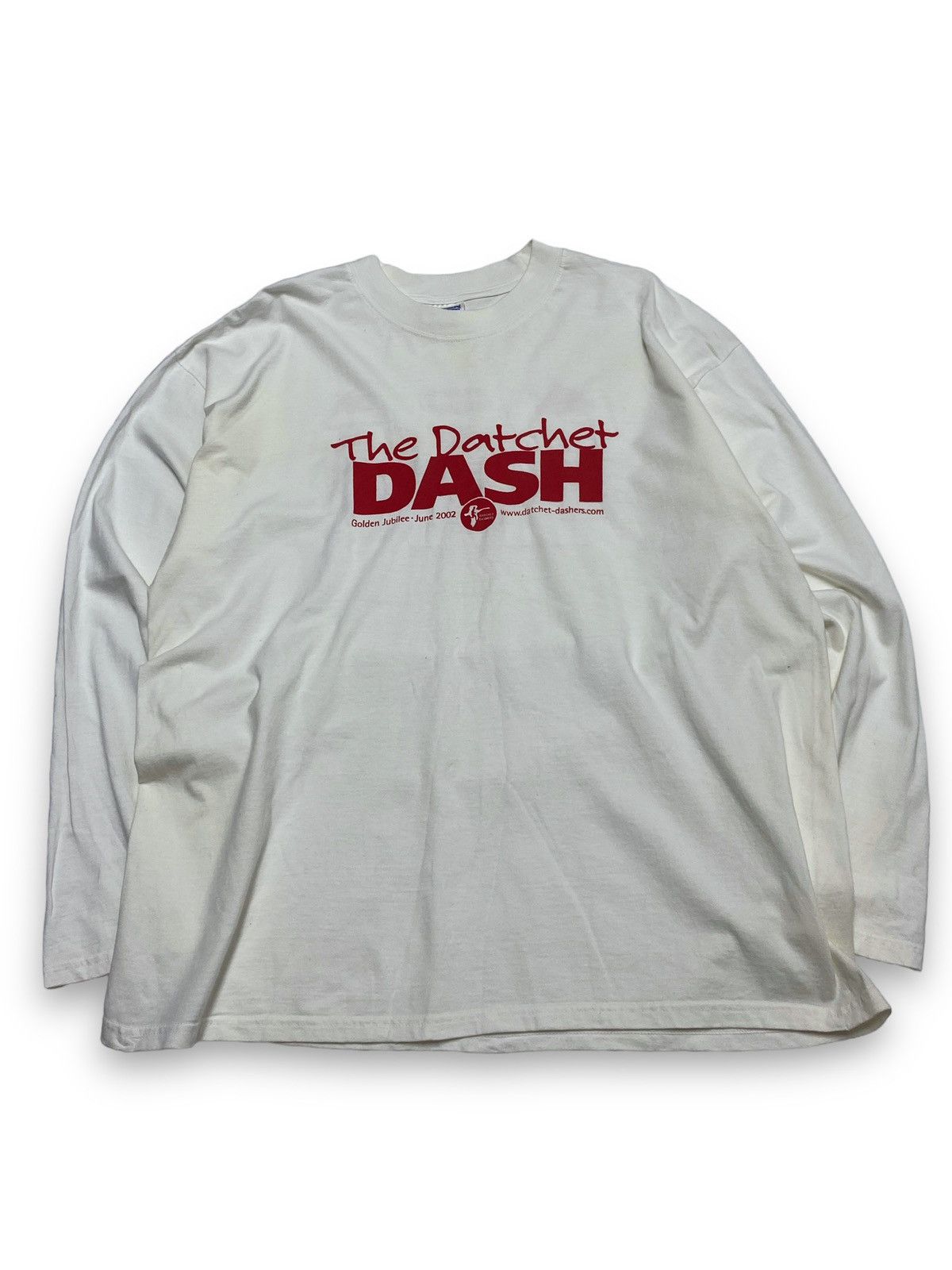 Adidas 2002 Vintage DATCHET DASH Running Marathon Shirt Size US XL / EU 56 / 4 - 2 Thumbnail