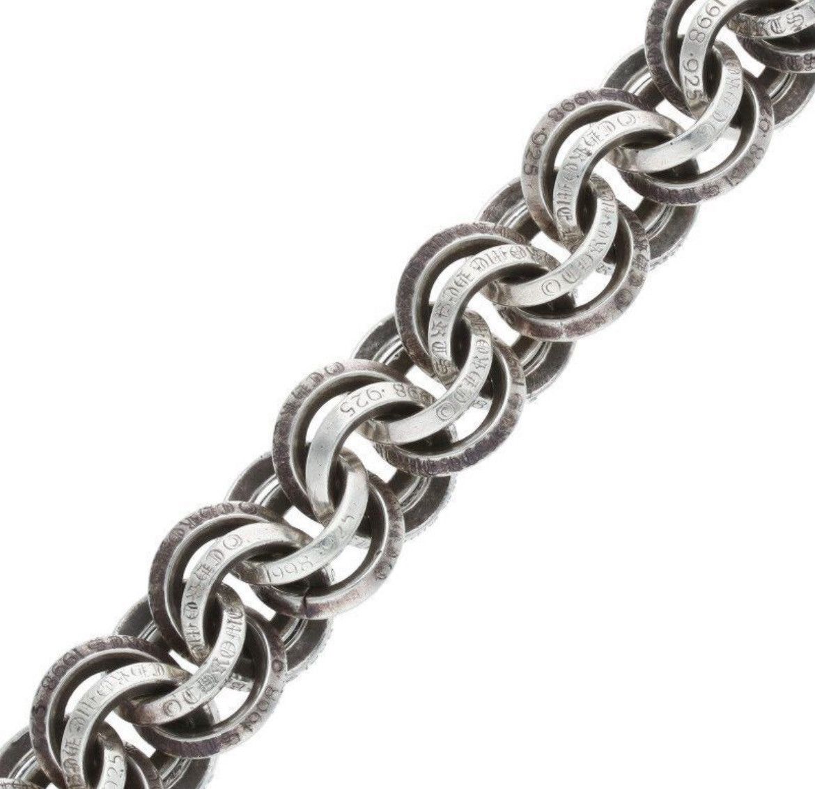 Chrome Hearts Chrome Hearts Double B Ring Silver Bracelet Size ONE SIZE - 5 Thumbnail