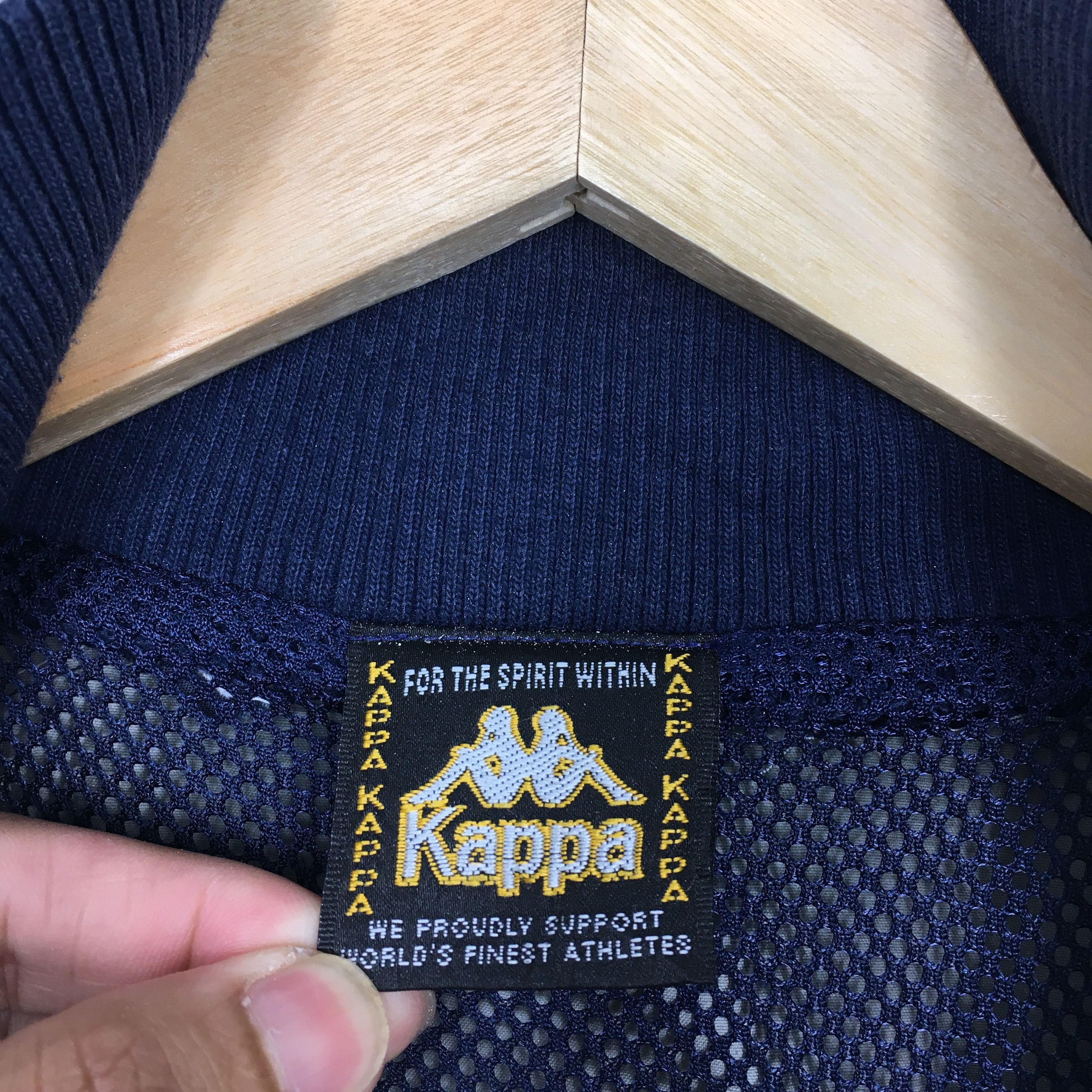 Kappa Vintage 90's Kappa Windbreaker Jacket Large Size US L / EU 52-54 / 3 - 4 Thumbnail