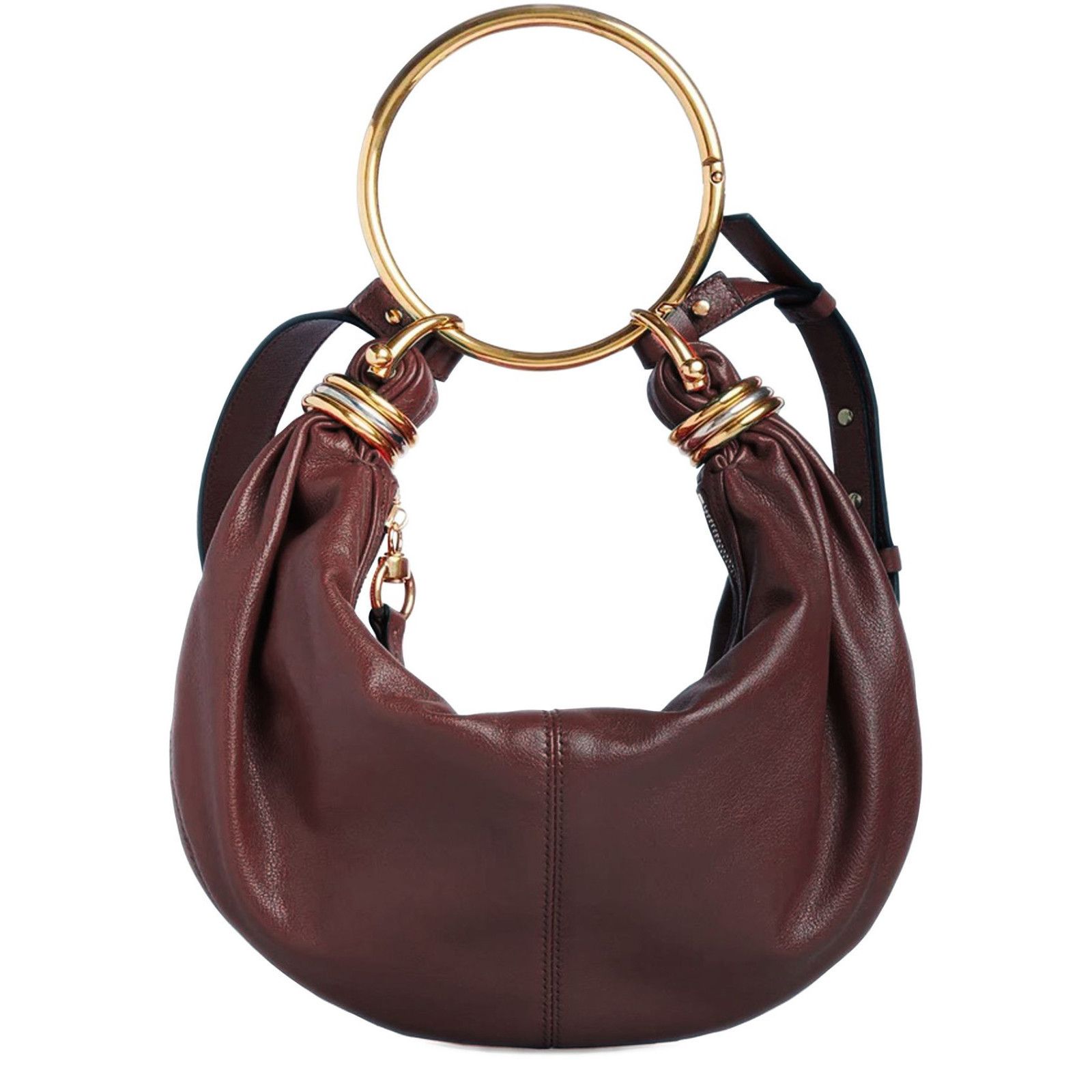 Chloe Chloe Bracelet Grenat Leather Shoulder Bag New Size ONE SIZE - 3 Thumbnail