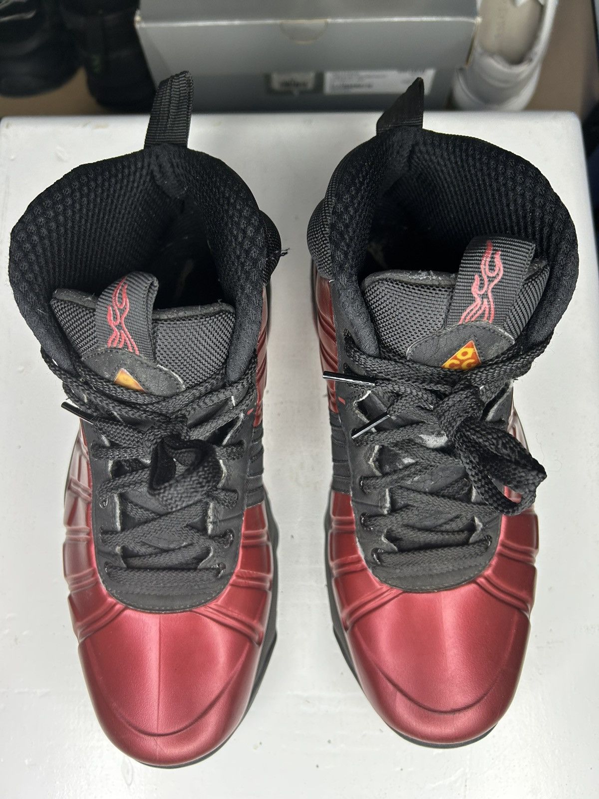 Nike Size 8 - Nike Men’s Air Foamposite ACG Red - Size US 8 / EU 41 - 2 Thumbnail