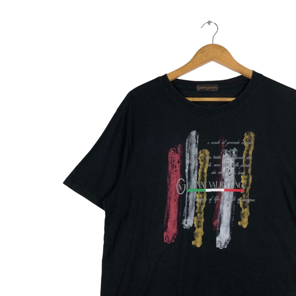 Gianni Valentino × Japanese Brand × Valentino Vintage Gianni Valentino Designer T-shirt Medium #A2 Size US M / EU 48-50 / 2 - 6 Thumbnail