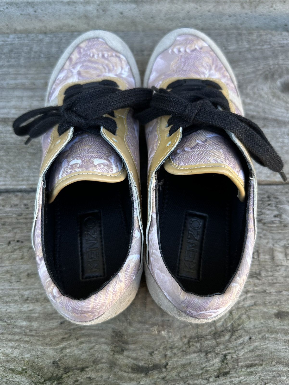 Japanese Brand × Kenzo Kenzo Paris Flying Tiger Tennis fabric sneakers, size 38 Size US 6 / IT 36 - 11 Thumbnail