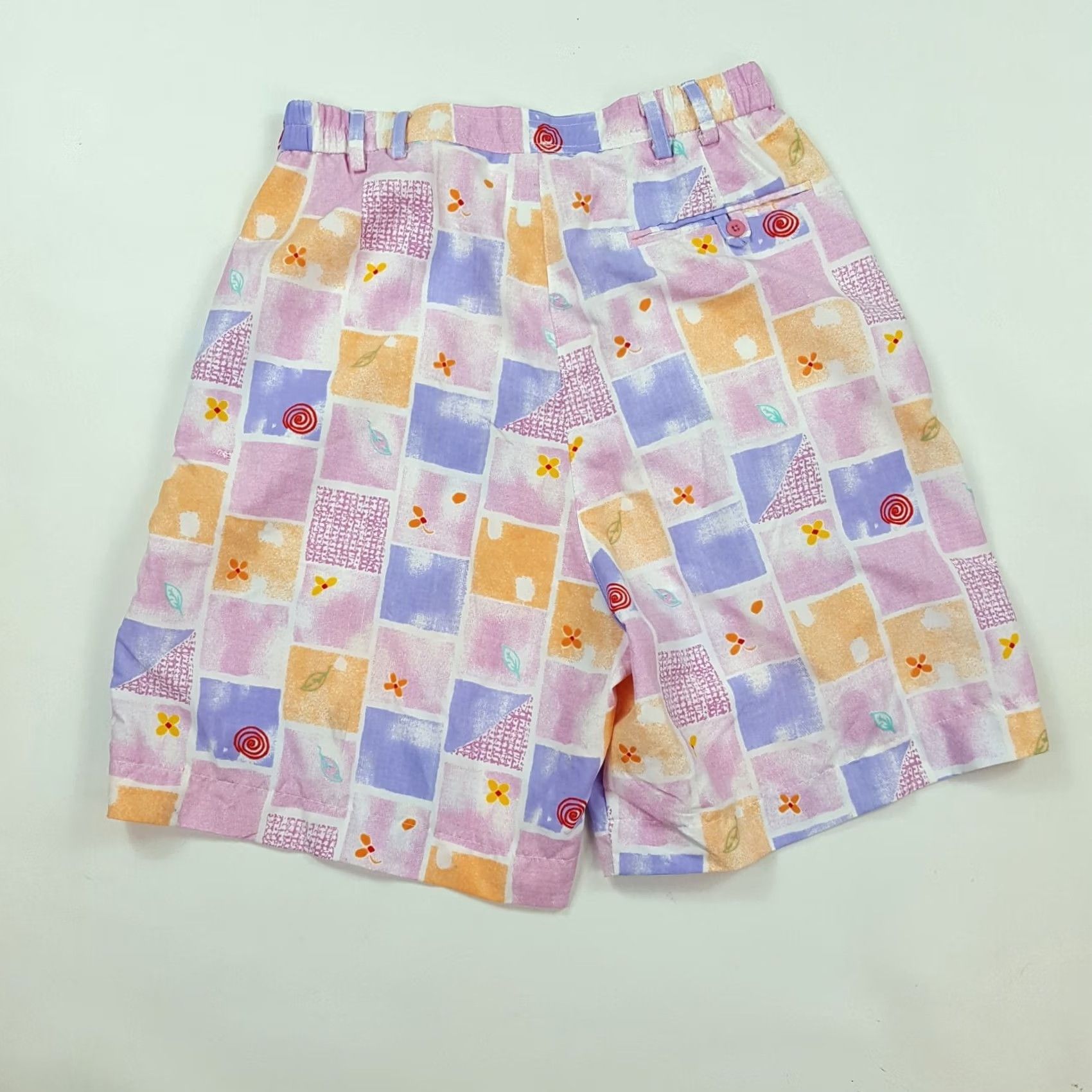 Le Coq Sportif VINTAGE Le Coq Sportif Pastel Chino Womens Medium Purple Pink Outdoor Shorts 90s Size 32" / US 10 / IT 46 - 5 Thumbnail