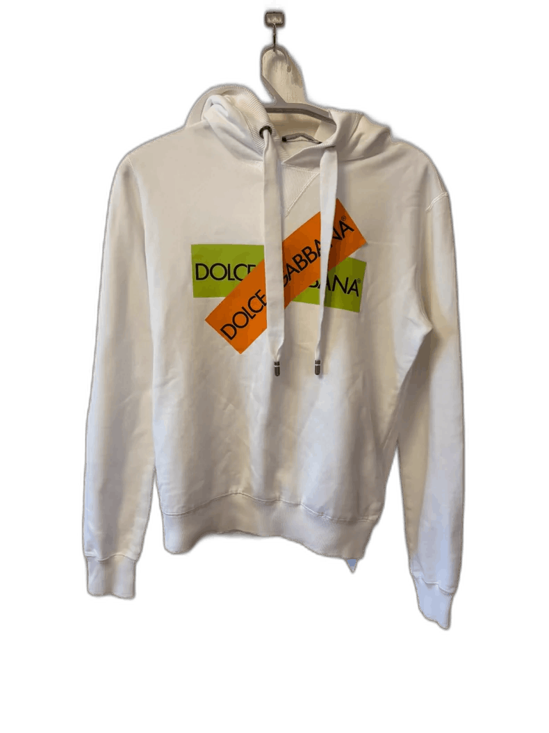 Dolce & Gabbana D&G Dolce Gabbana Men's White Hoodie-yf Size US M / EU 48-50 / 2 - 1 Thumbnail