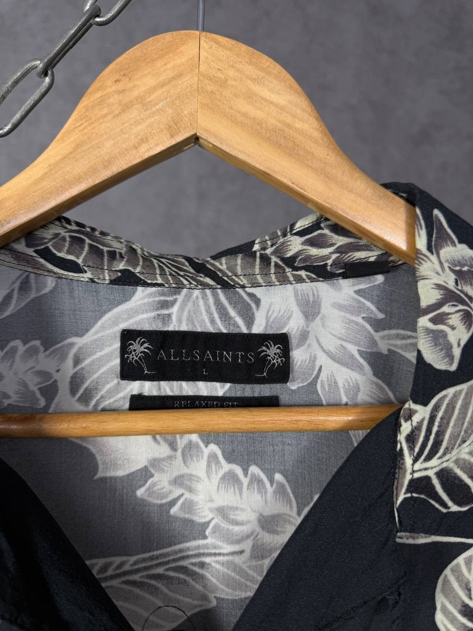 Allsaints Allsaints designer relaxed fit Hawaiian crazy art shirt Size US L / EU 52-54 / 3 - 4 Thumbnail