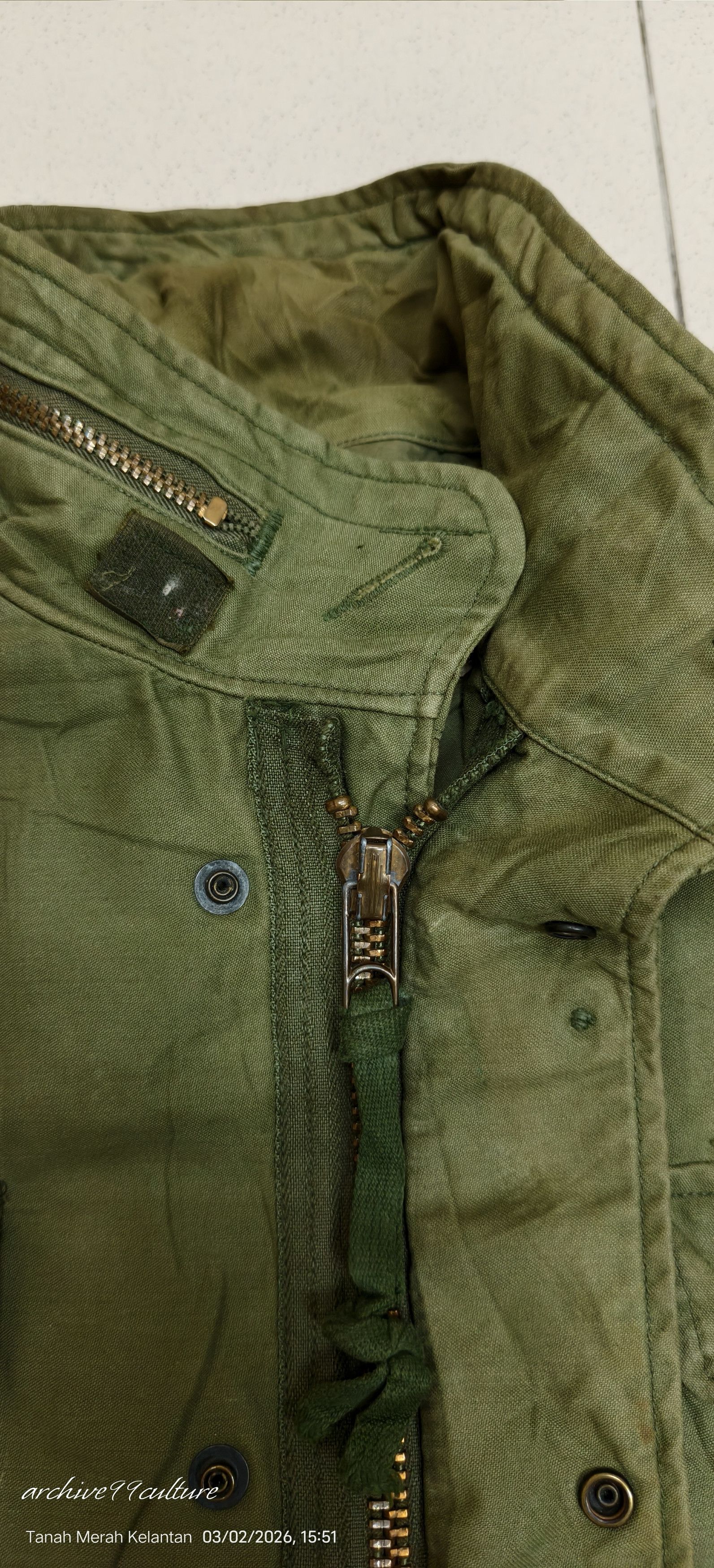 Vintage Vintage 1972 US Army M-65 Field Jacket Rolane Sportswear Size US S / EU 44-46 / 1 - 15 Thumbnail