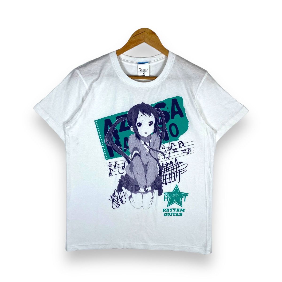 Anime × Vintage Vintage K-ON AZUSA NAKANO Anime Manga Graphic Cospa Tee Size US M / EU 48-50 / 2 - 1 Thumbnail