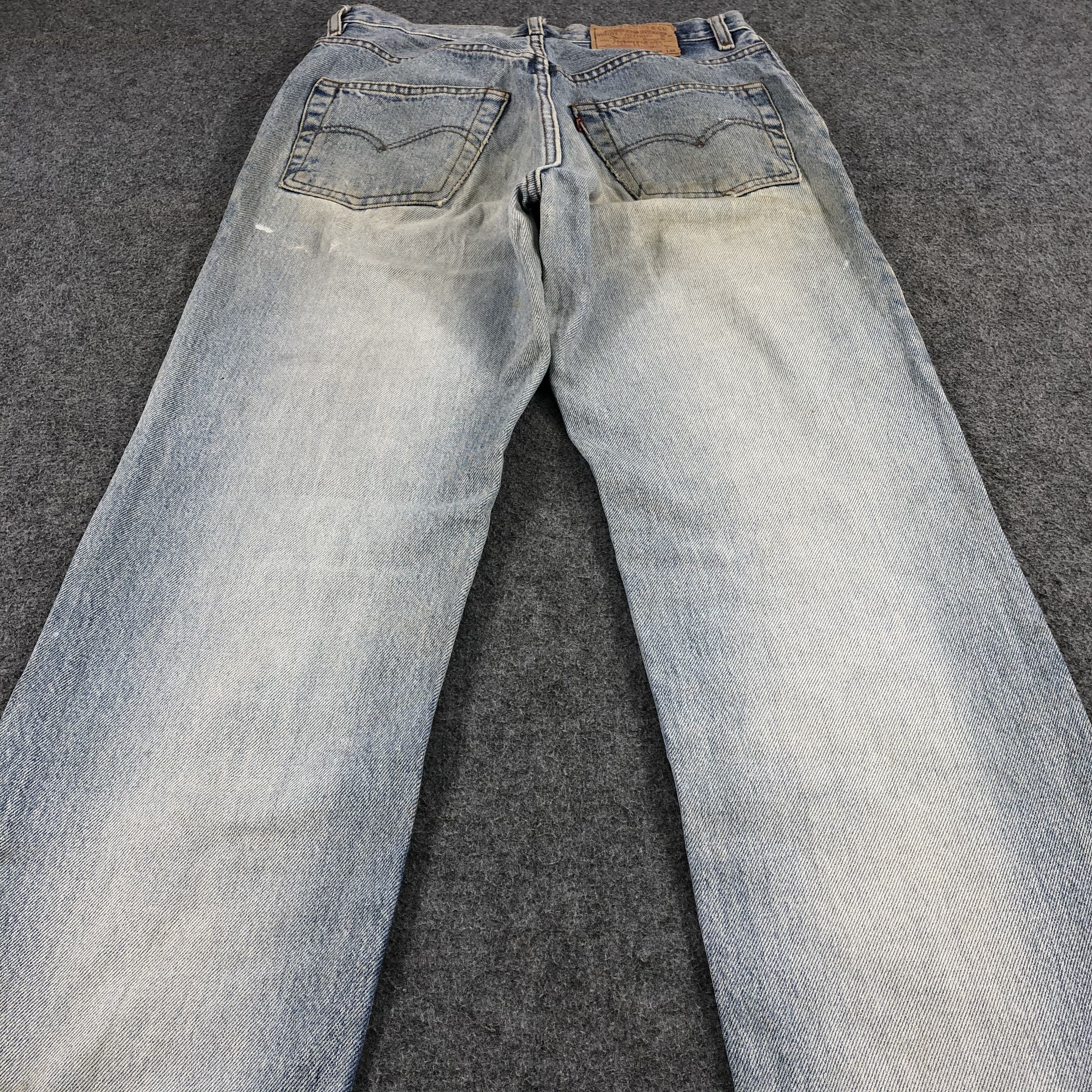 Levi's × Vintage Vintage 90s Light Wash Levis 501 Jeans-JM1599 Size US 29 - 4 Thumbnail