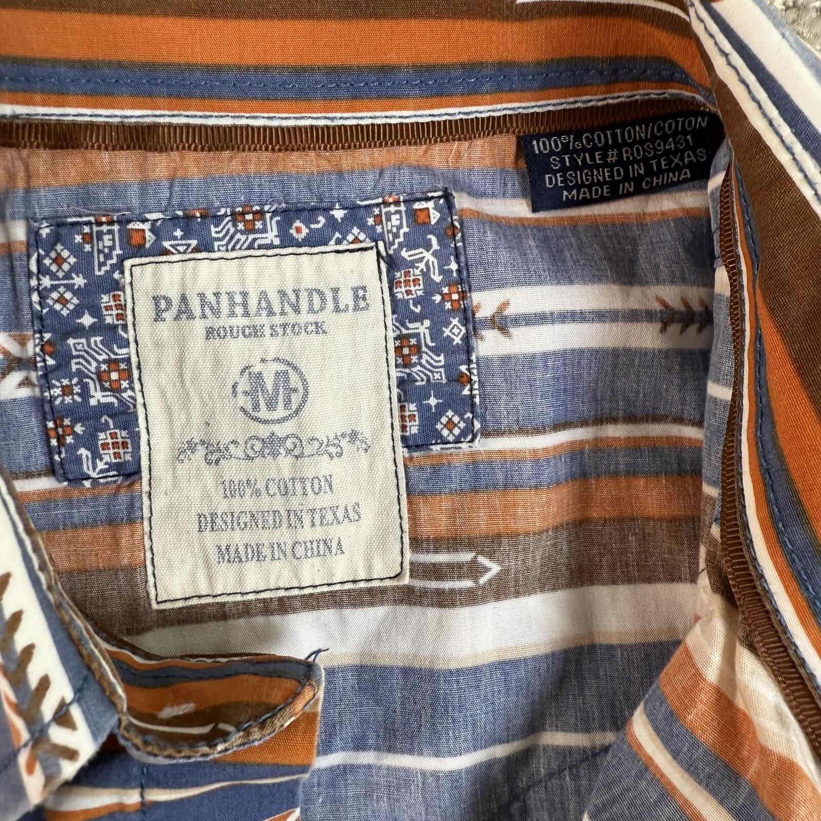 Other Panhandle Rough Stock pearl snap western shirt medium Size US M / EU 48-50 / 2 - 4 Thumbnail
