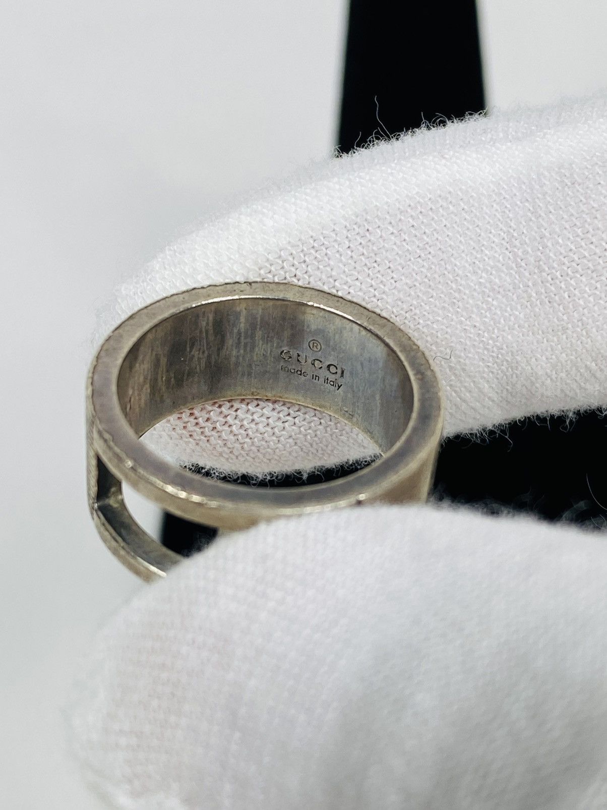 Gucci Gucci .925 Silver G Ring IT 11 Size ONE SIZE - 8 Thumbnail
