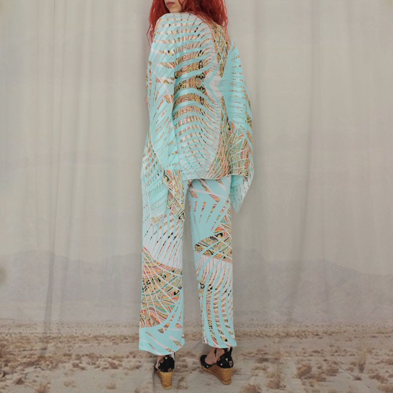 Other 🐬PAISLEY TEAL SET🐬 Size ONE SIZE - 4 Thumbnail