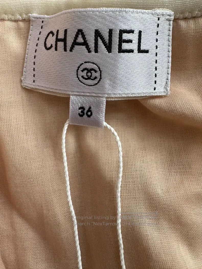 Chanel Chanel Neck strap vest Size XS / US 0-2 / IT 36-38 - 3 Thumbnail
